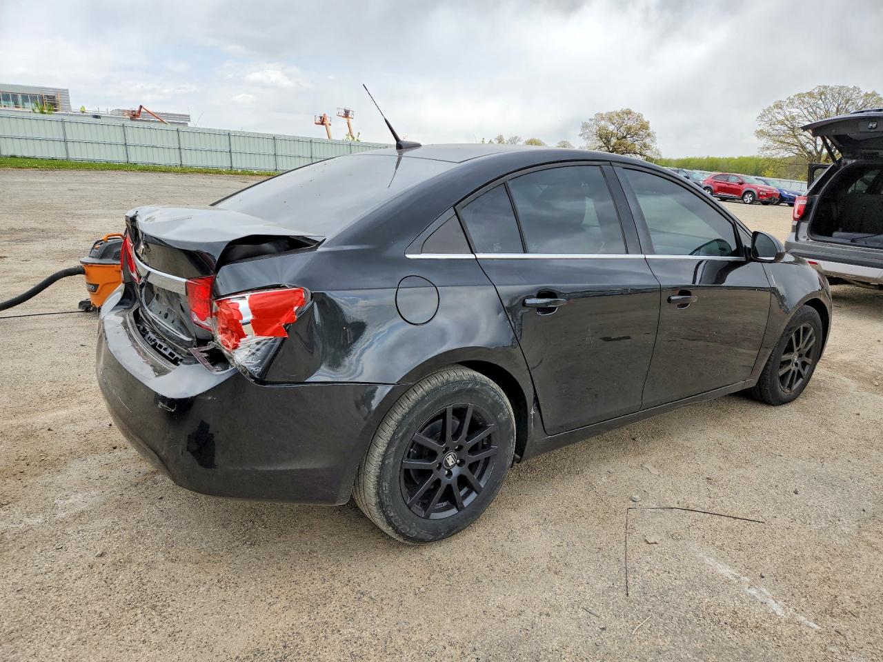 2012 Chevrolet Cruze Ls Black vin: 1G1PD5SH3C7262831