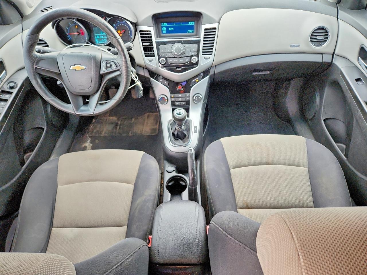 2012 Chevrolet Cruze Ls Black vin: 1G1PD5SH3C7262831