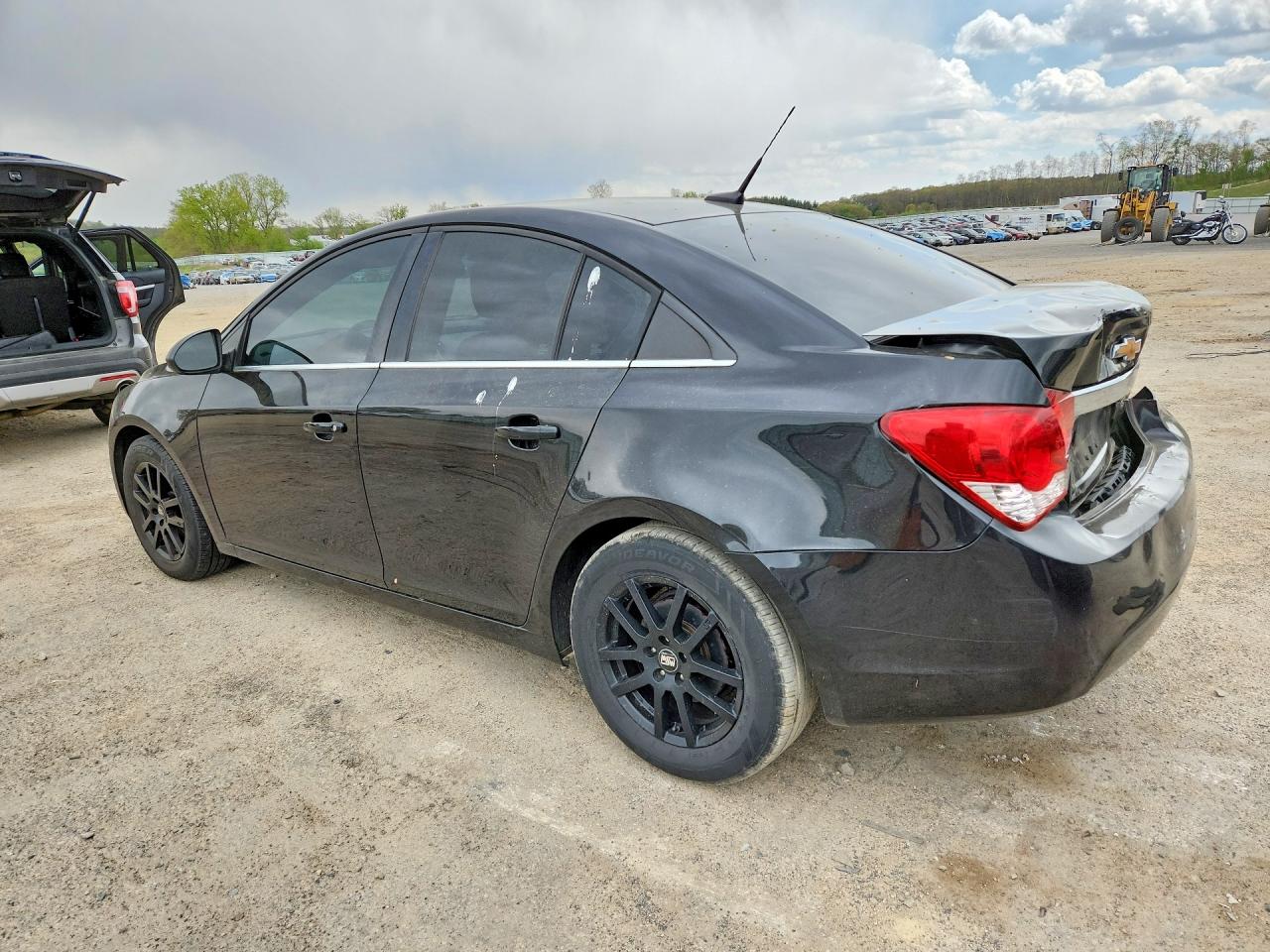 2012 Chevrolet Cruze Ls Black vin: 1G1PD5SH3C7262831