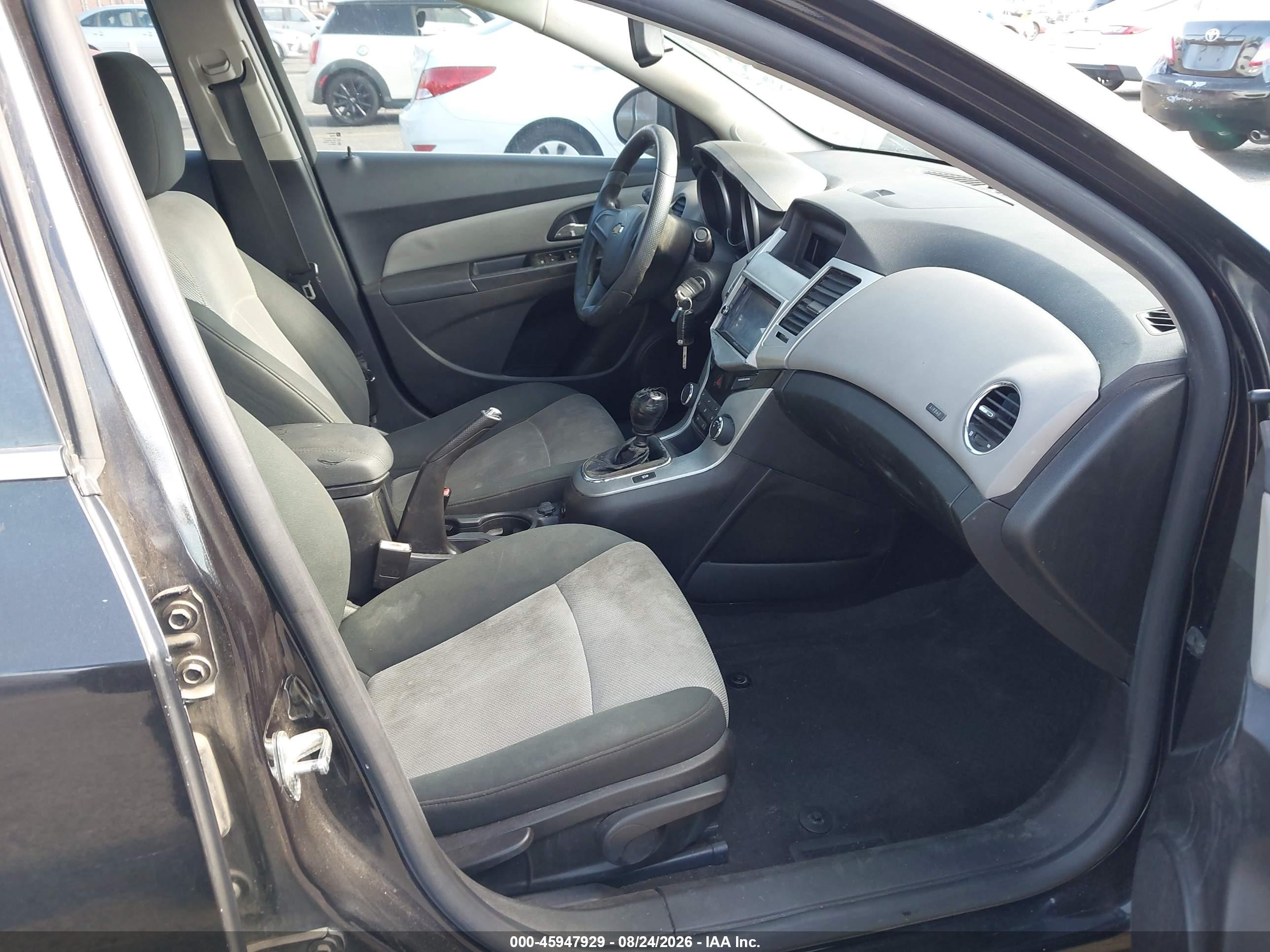 2011 Chevrolet Cruze Ls Black vin: 1G1PD5SH5B7227383