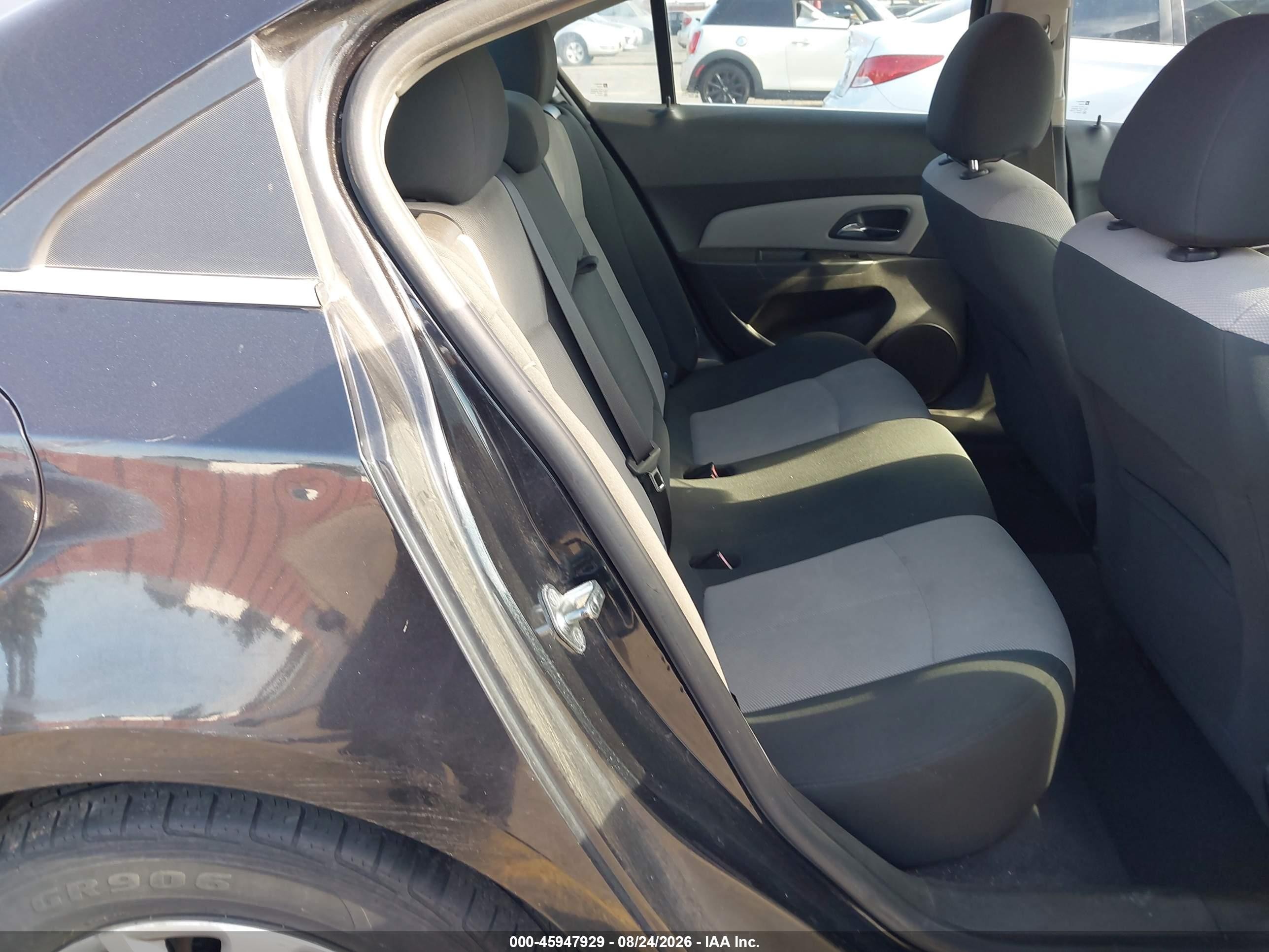 2011 Chevrolet Cruze Ls Black vin: 1G1PD5SH5B7227383