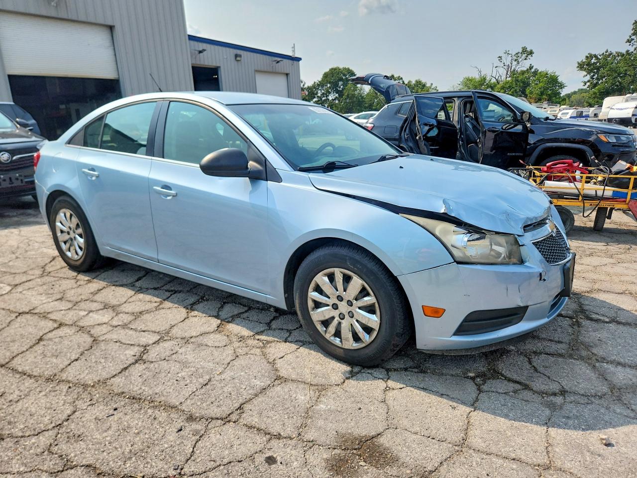 2012 Chevrolet Cruze Ls Blue vin: 1G1PD5SH5C7283101