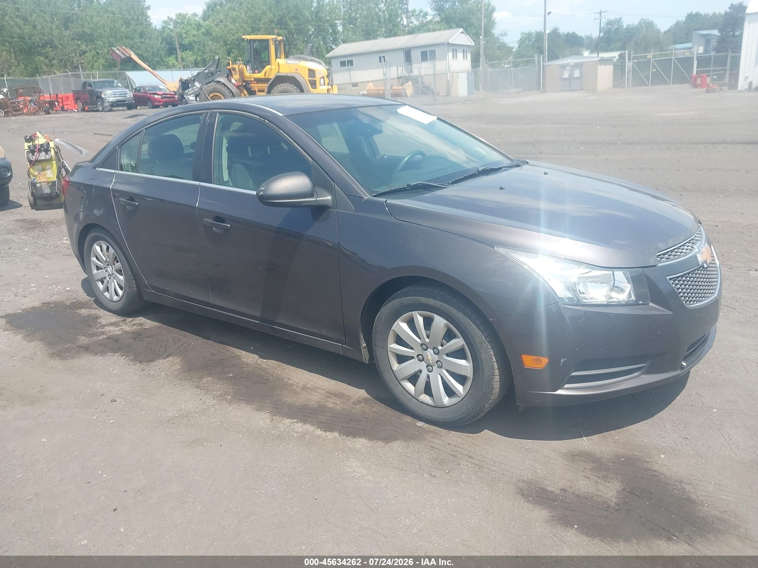 2011 Chevrolet Cruze Ls Gray vin: 1G1PD5SH6B7226937