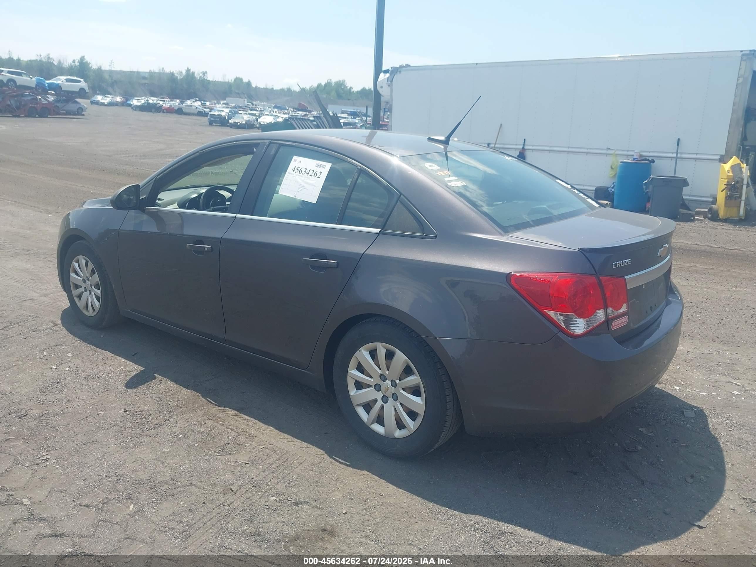 2011 Chevrolet Cruze Ls Gray vin: 1G1PD5SH6B7226937