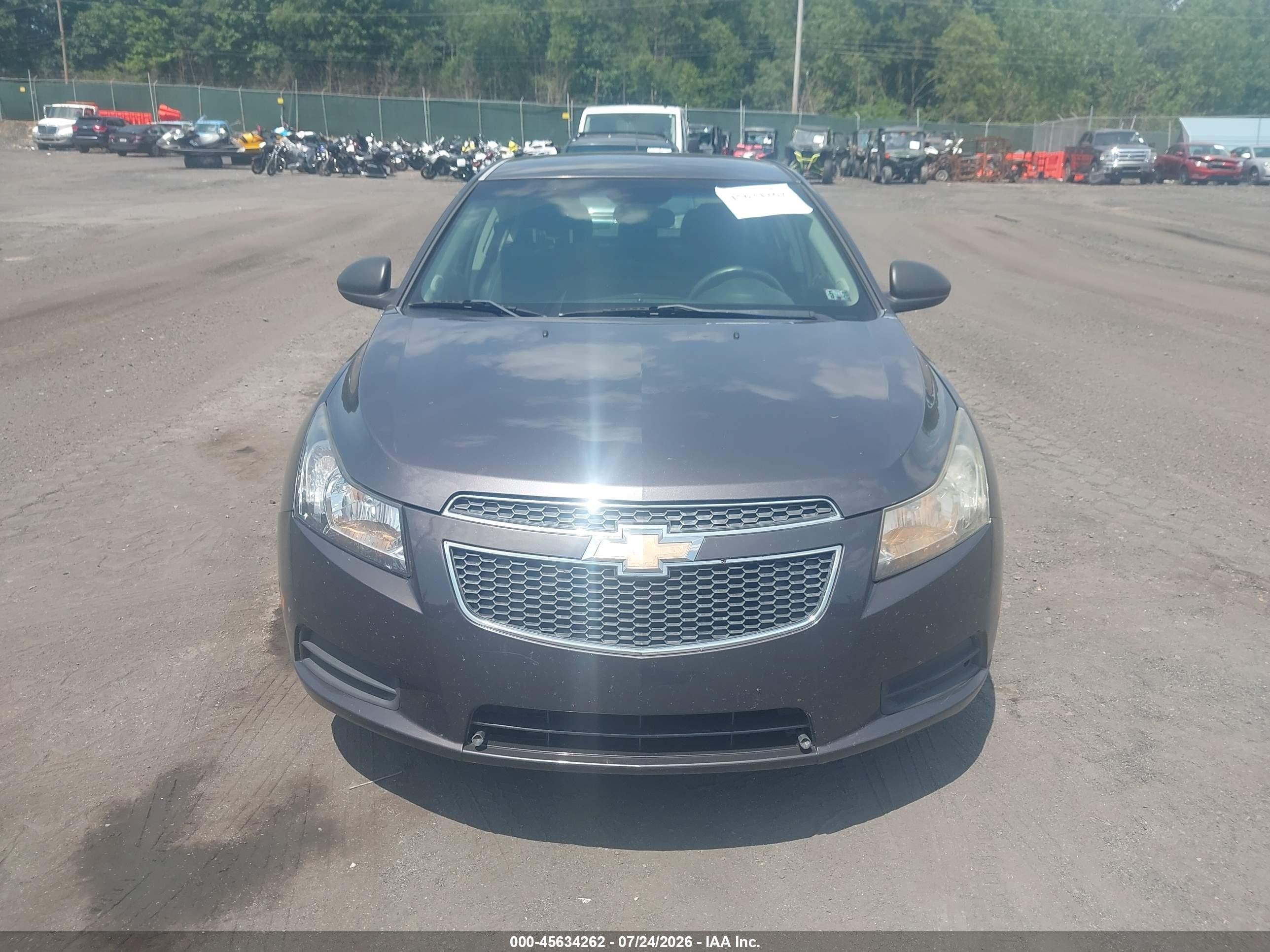 2011 Chevrolet Cruze Ls Gray vin: 1G1PD5SH6B7226937