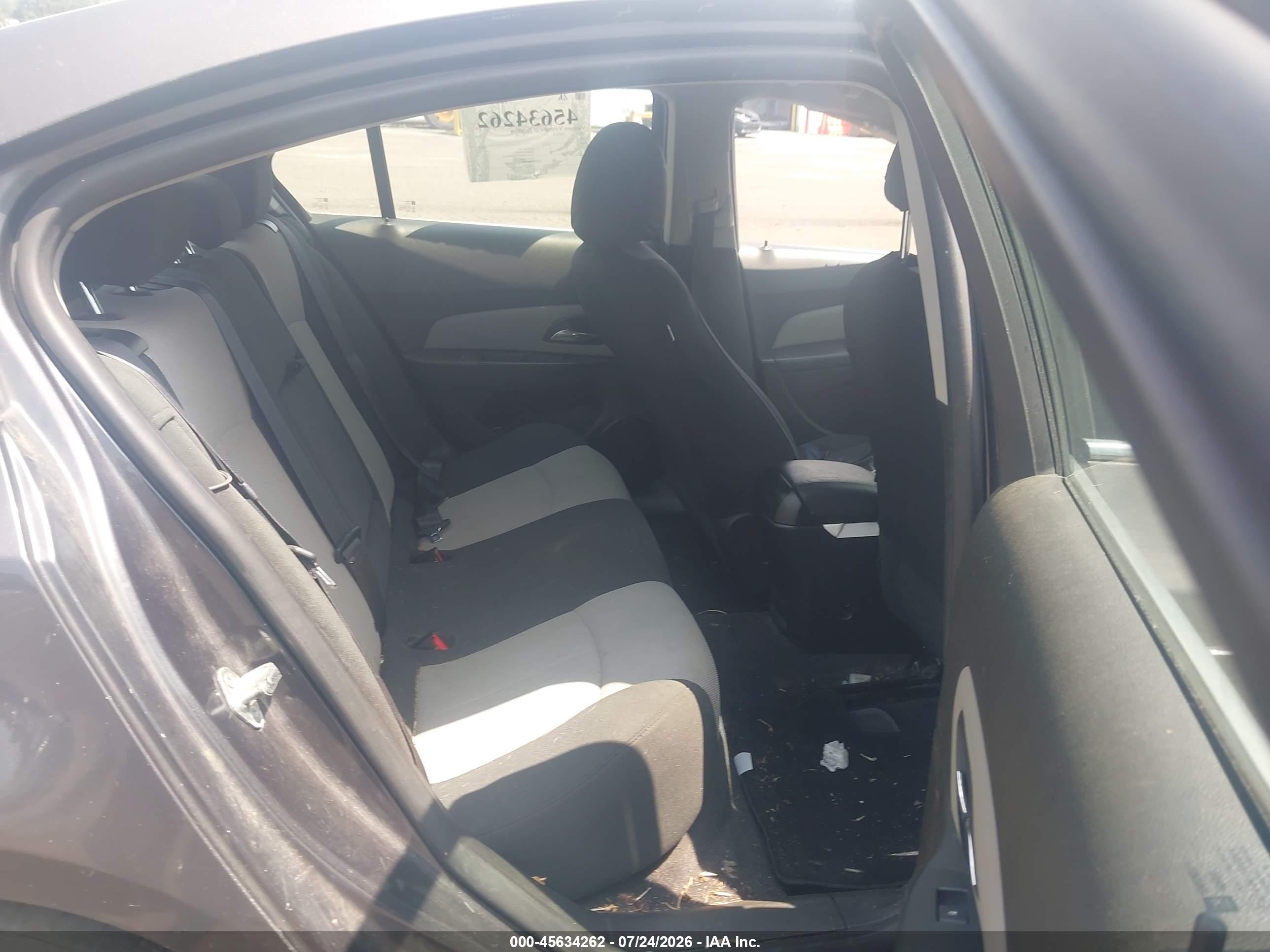 2011 Chevrolet Cruze Ls Gray vin: 1G1PD5SH6B7226937
