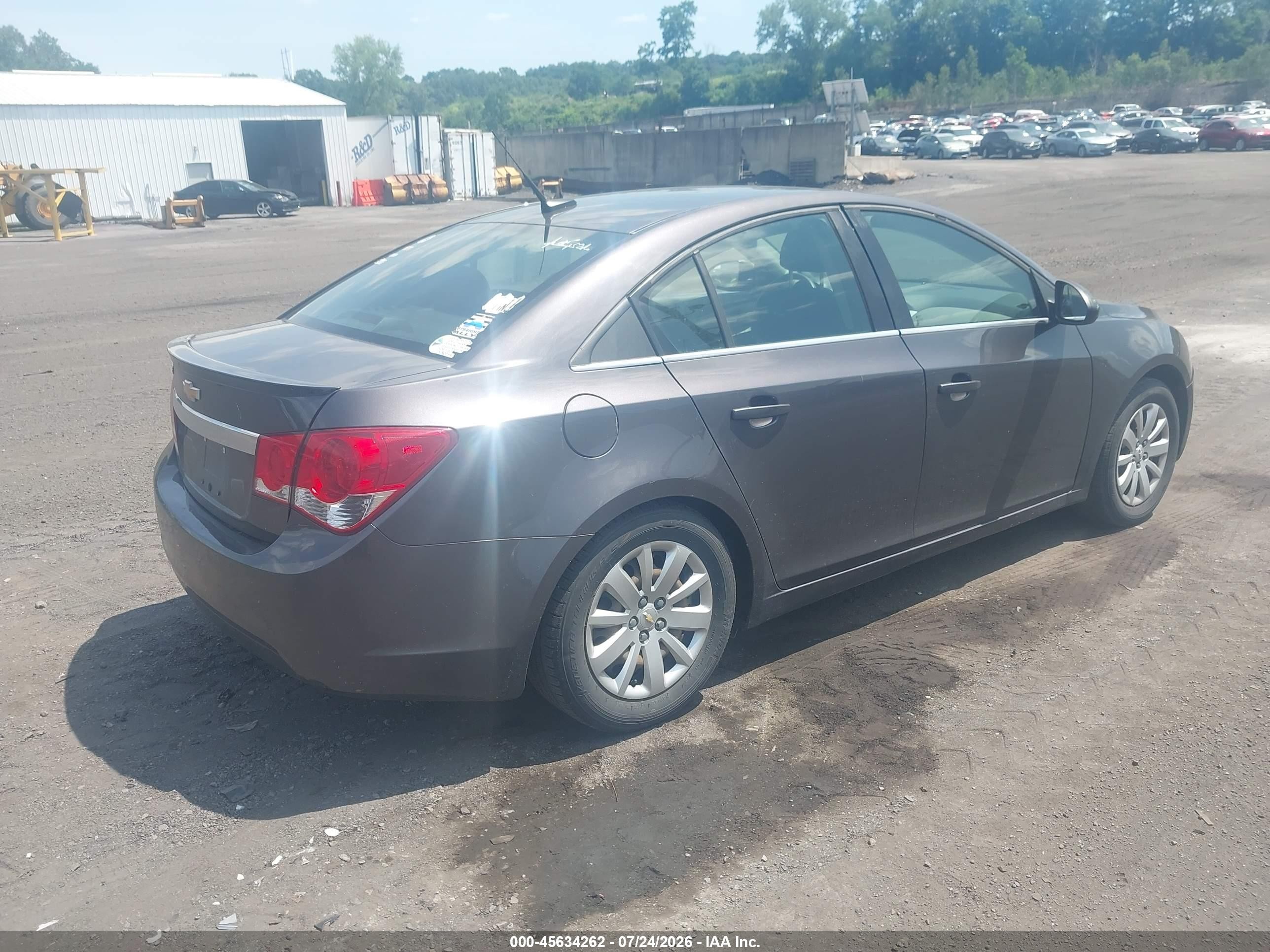 2011 Chevrolet Cruze Ls Gray vin: 1G1PD5SH6B7226937