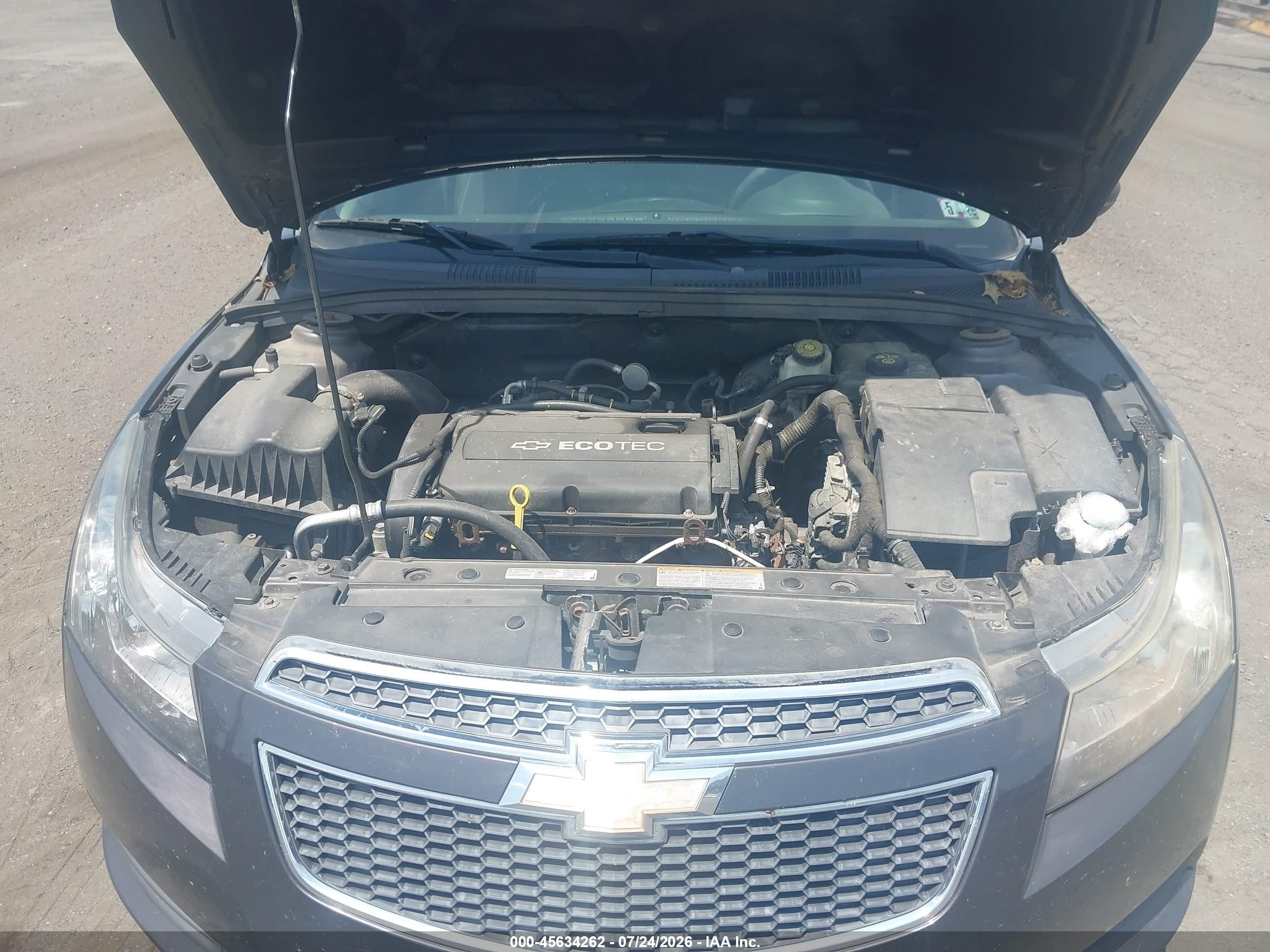 2011 Chevrolet Cruze Ls Gray vin: 1G1PD5SH6B7226937