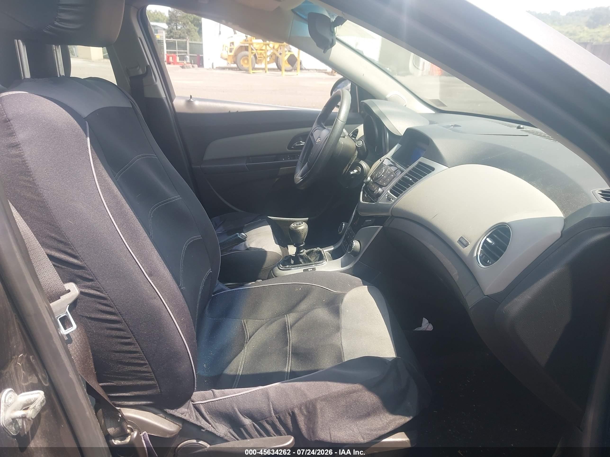 2011 Chevrolet Cruze Ls Gray vin: 1G1PD5SH6B7226937