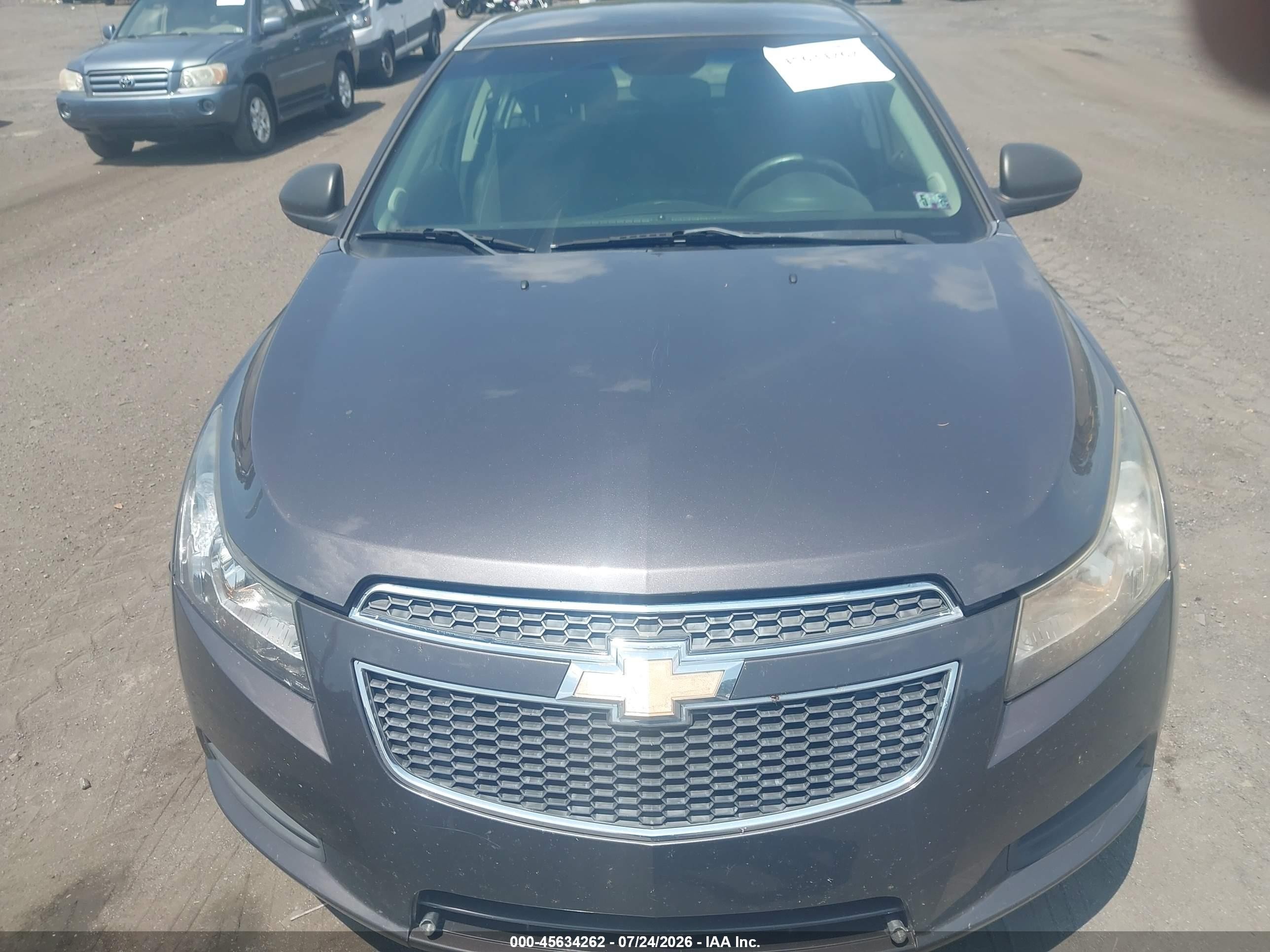 2011 Chevrolet Cruze Ls Gray vin: 1G1PD5SH6B7226937