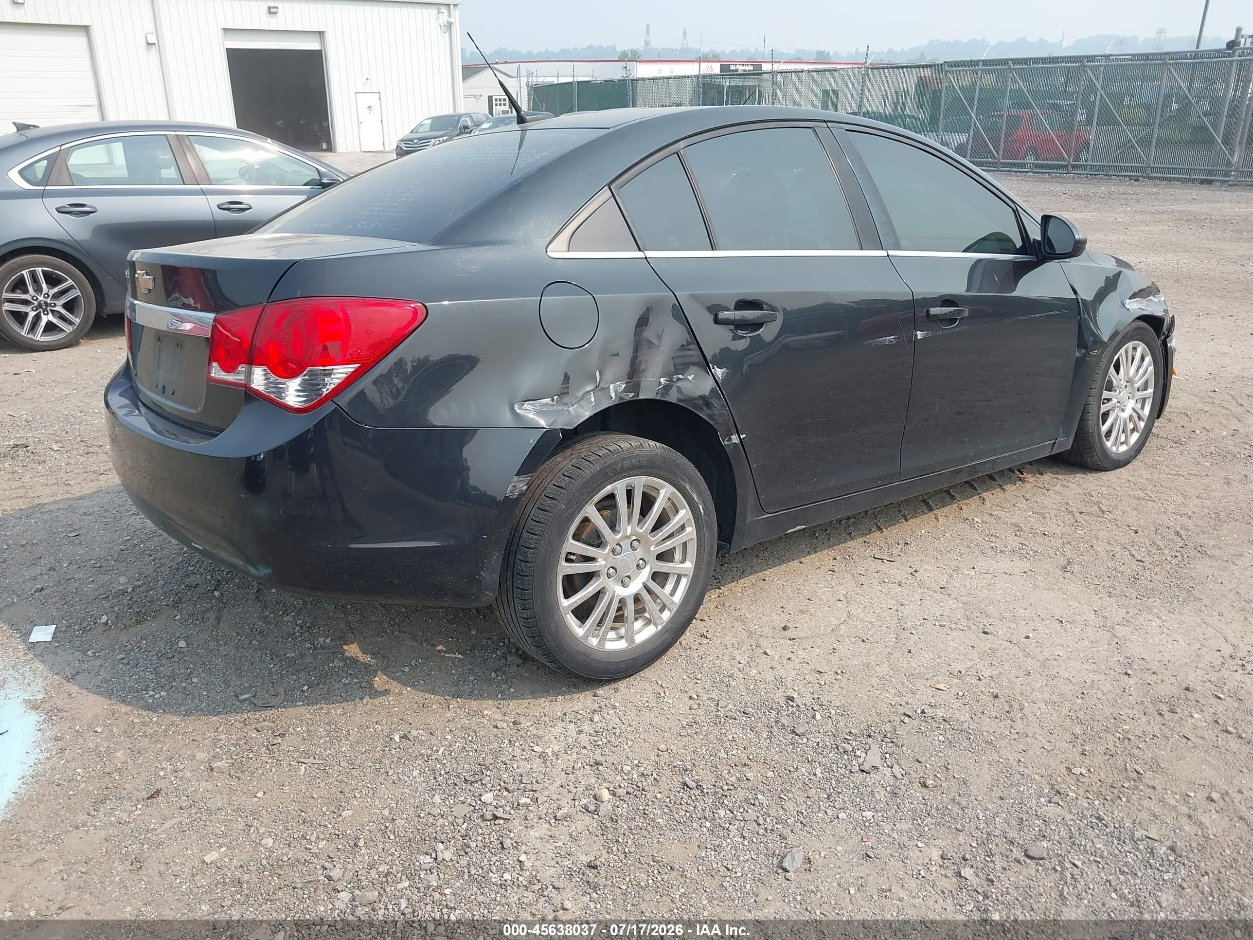 2012 Chevrolet Cruze Ls Black vin: 1G1PD5SH6C7284130
