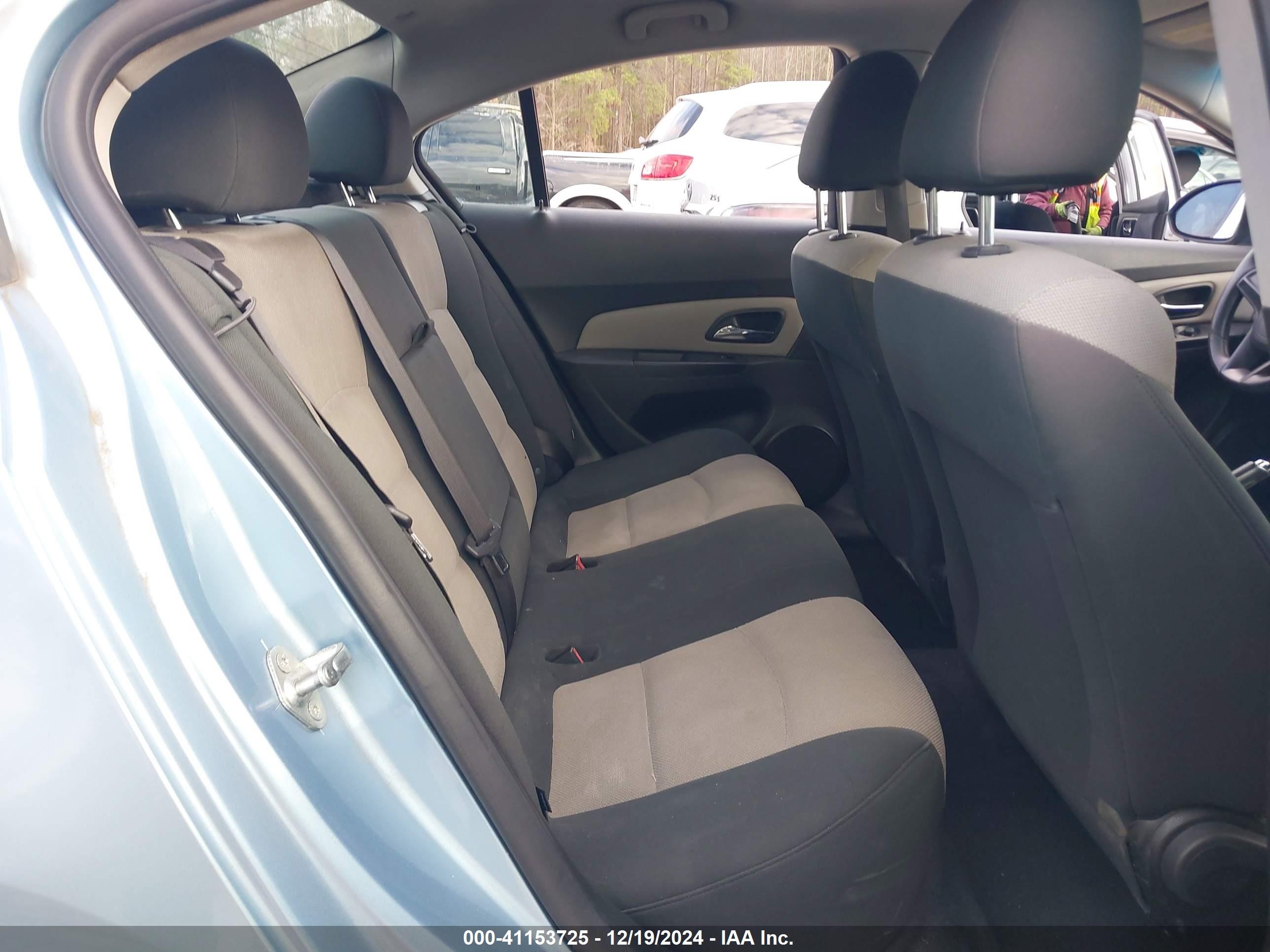 2012 Chevrolet Cruze Ls Light Blue vin: 1G1PD5SH7C7115539