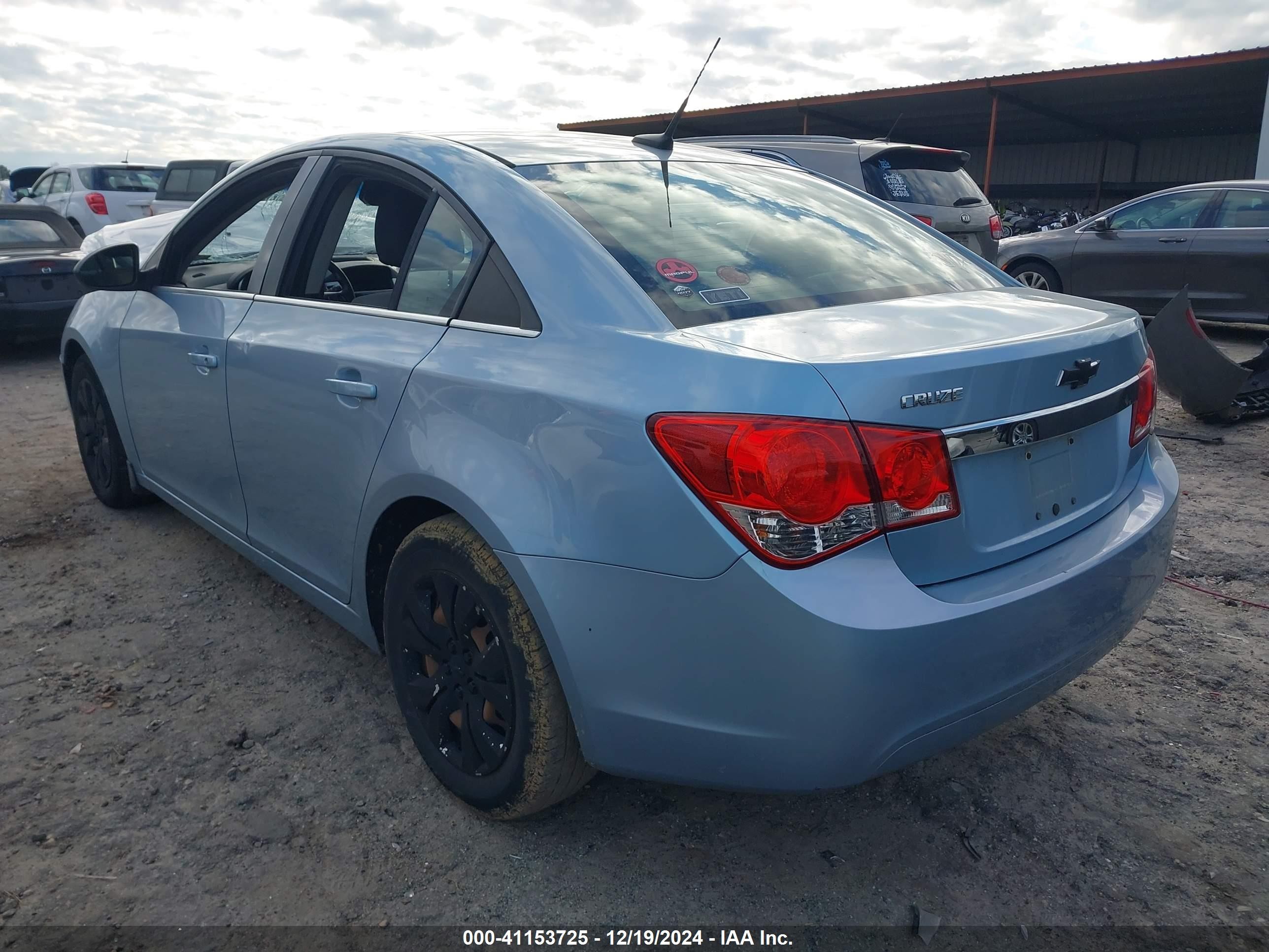 2012 Chevrolet Cruze Ls Light Blue vin: 1G1PD5SH7C7115539