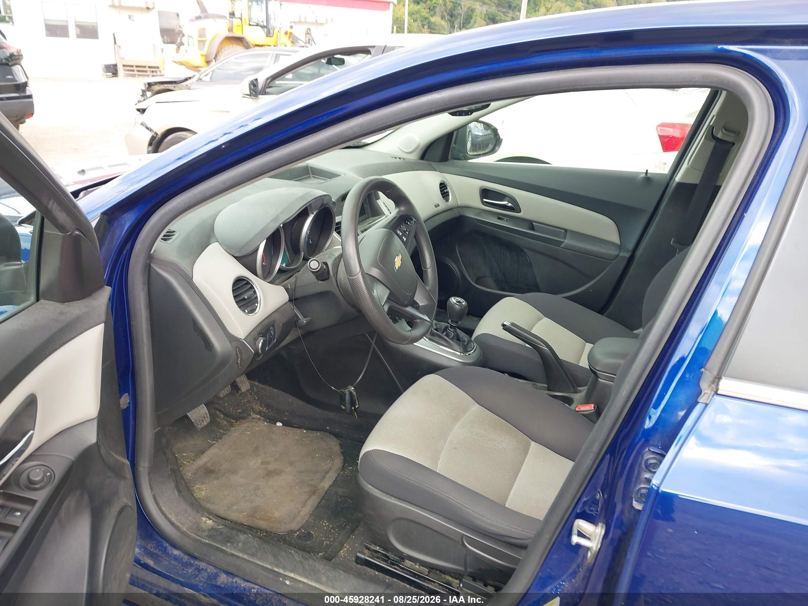 2012 Chevrolet Cruze Ls Синий vin: 1G1PD5SH8C7378283