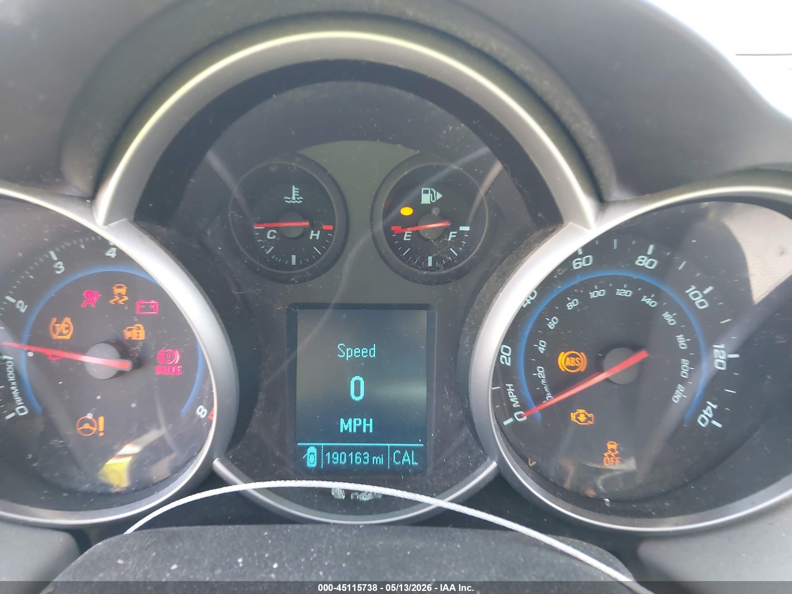 2012 Chevrolet Cruze Ls Blue vin: 1G1PD5SH9C7118975