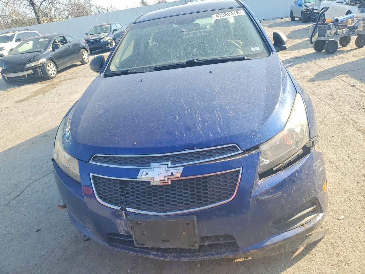 2012 Chevrolet Cruze Ls Синий vin: 1G1PD5SH9C7399885
