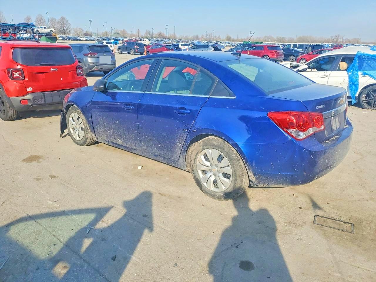 2012 Chevrolet Cruze Ls Синий vin: 1G1PD5SH9C7399885