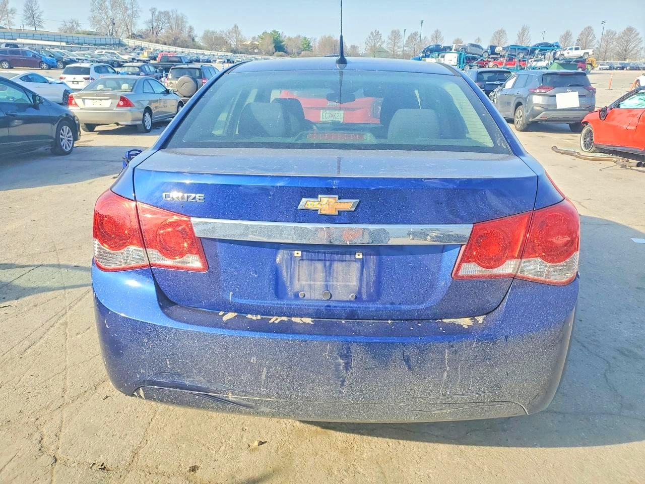2012 Chevrolet Cruze Ls Синий vin: 1G1PD5SH9C7399885