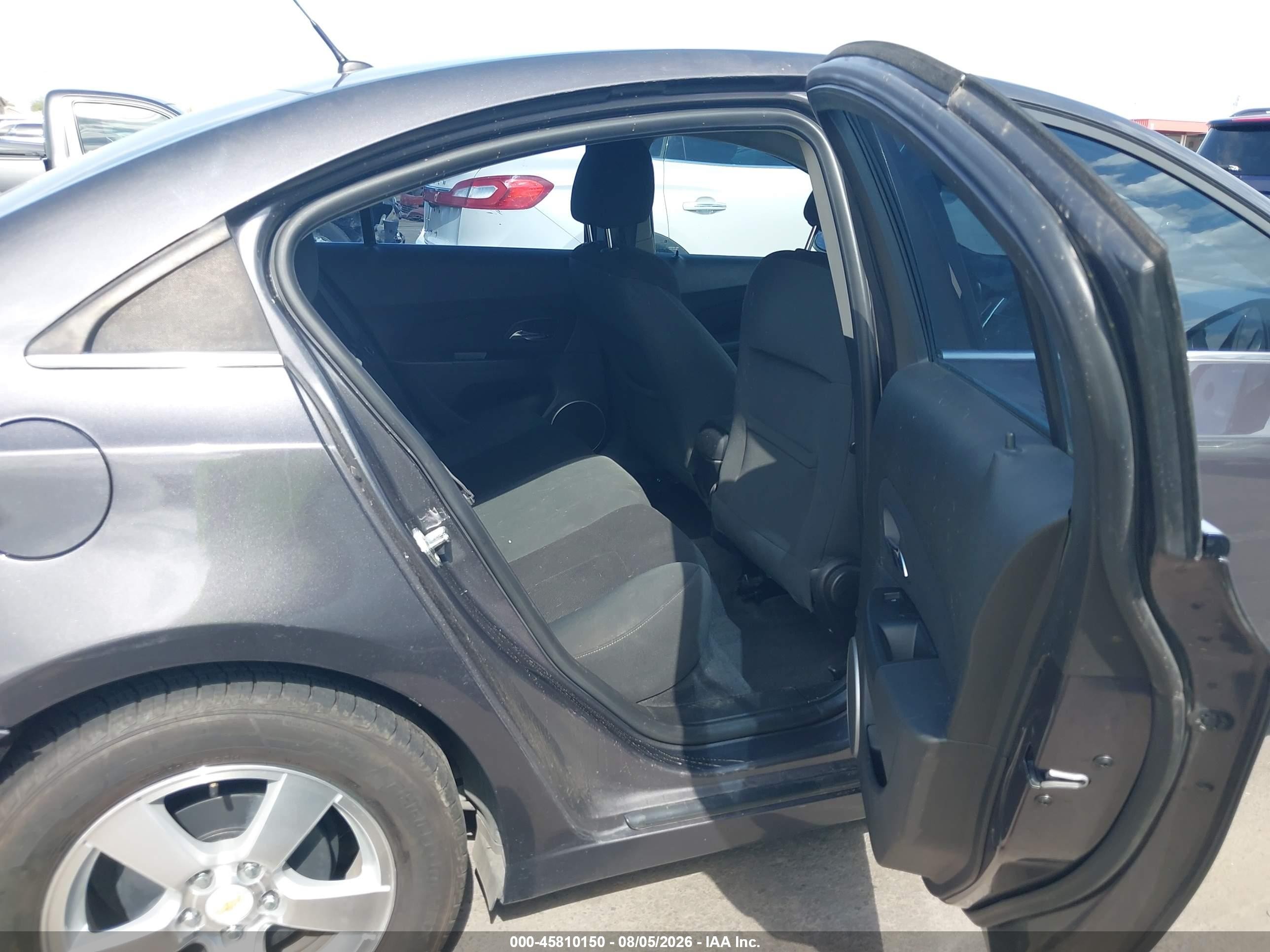 2011 Chevrolet Cruze Lt Gray vin: 1G1PE5S90B7204390