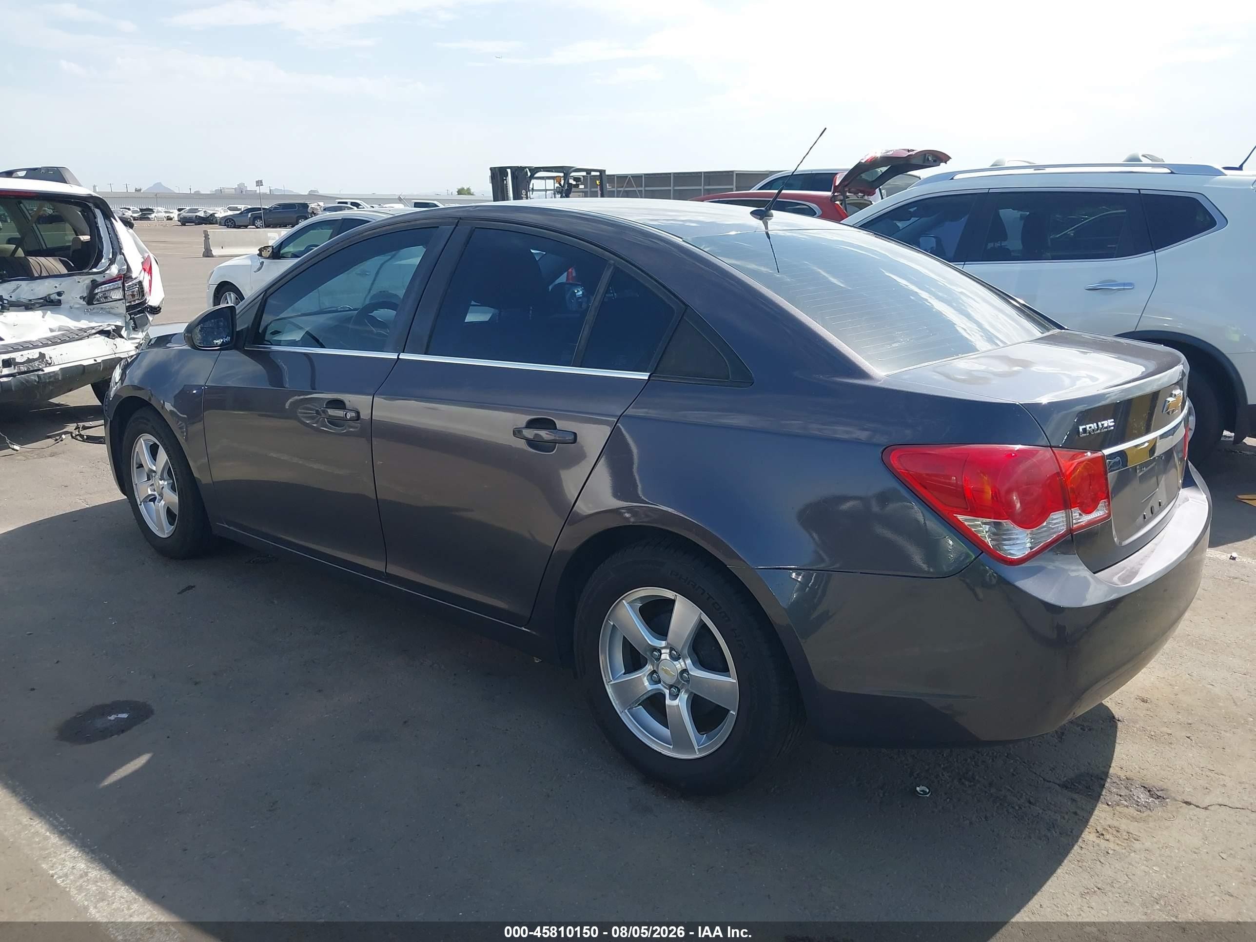2011 Chevrolet Cruze Lt Gray vin: 1G1PE5S90B7204390