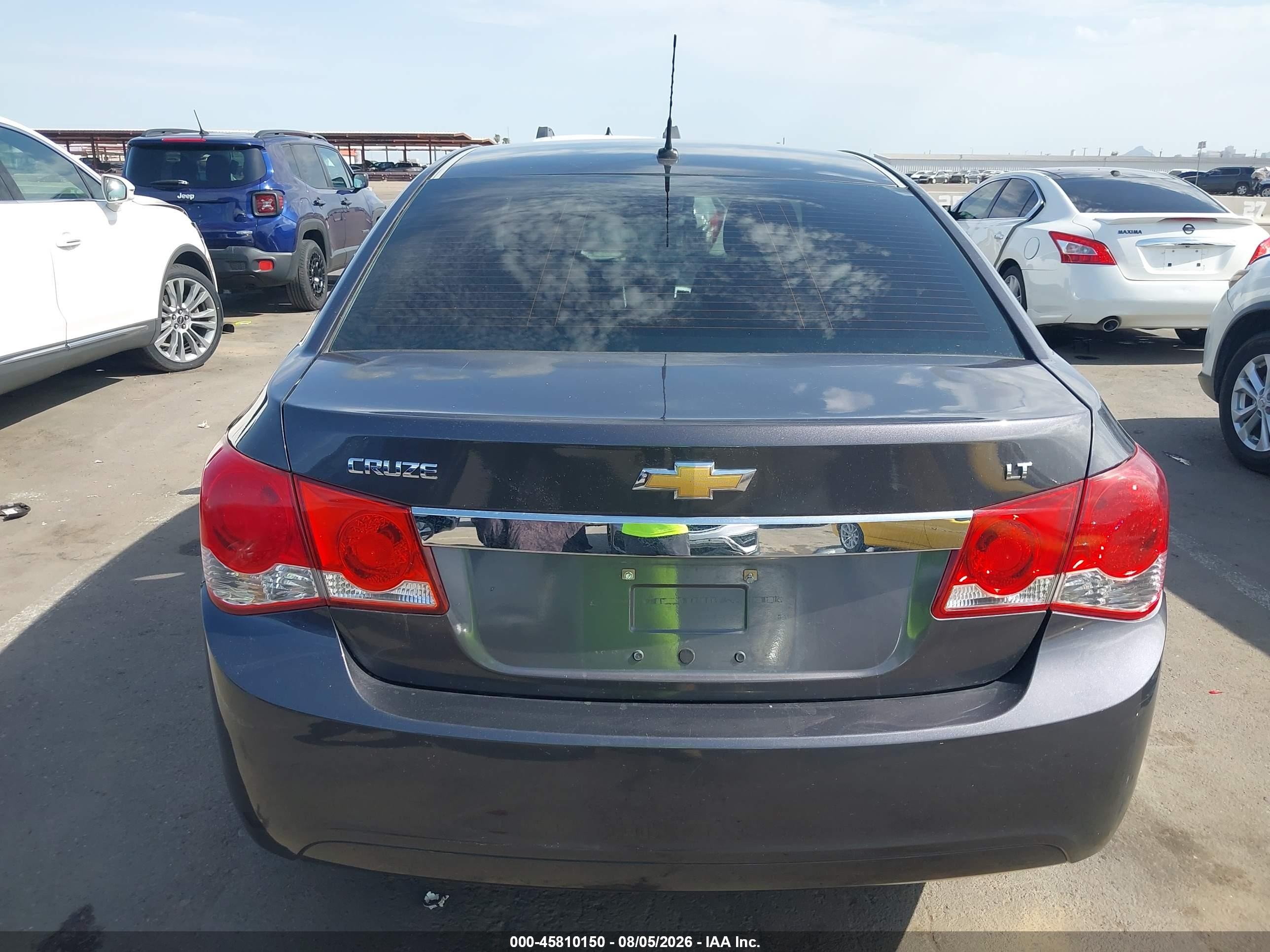 2011 Chevrolet Cruze Lt Gray vin: 1G1PE5S90B7204390