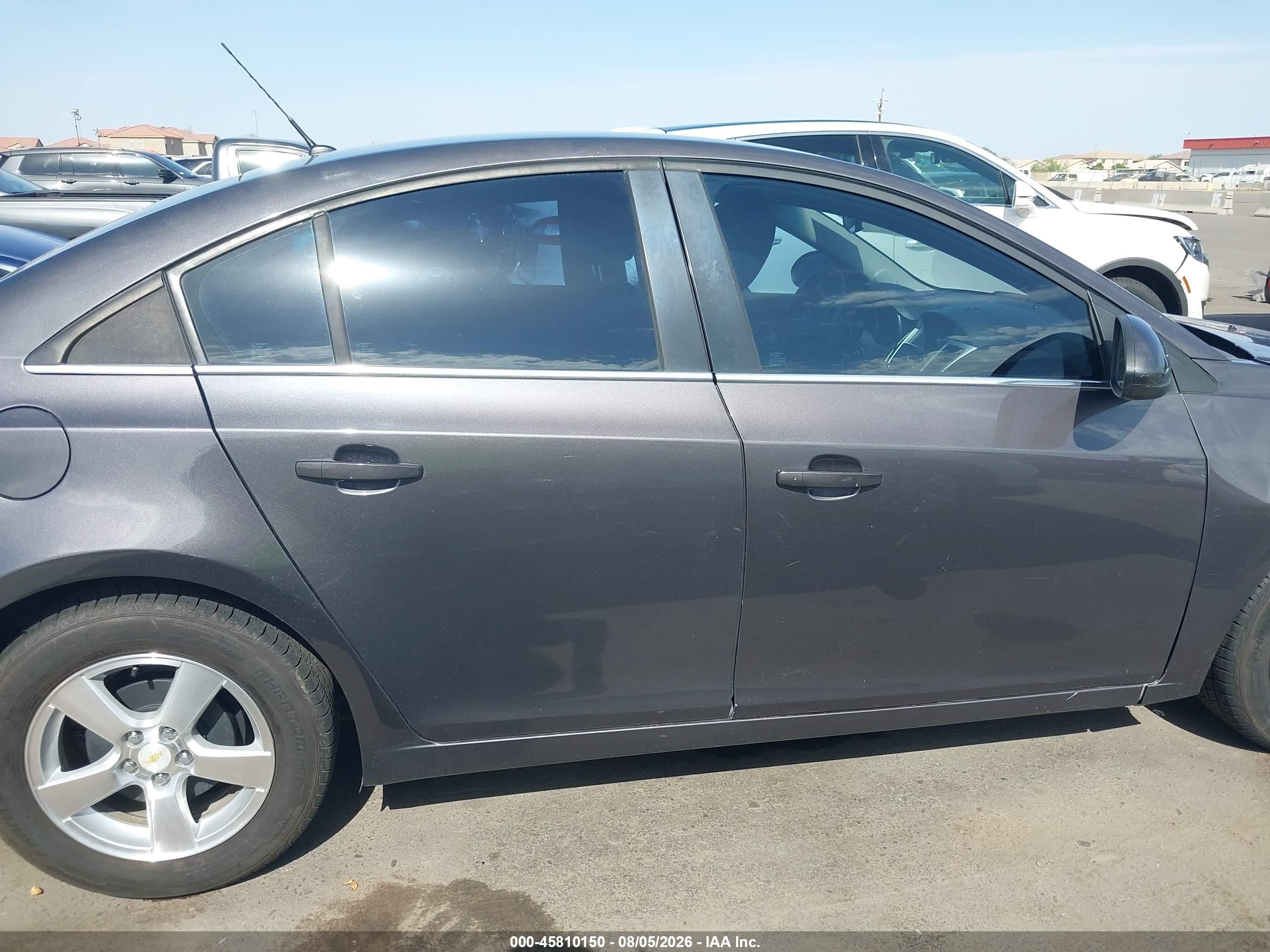 2011 Chevrolet Cruze Lt Gray vin: 1G1PE5S90B7204390