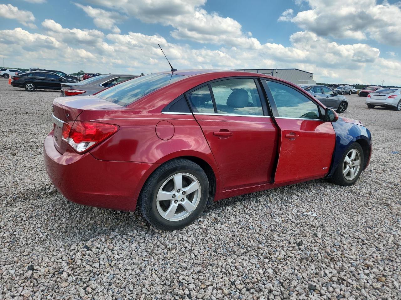 2011 Chevrolet Cruze Lt Красный vin: 1G1PE5S90B7259907