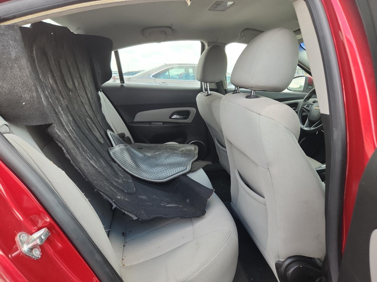 2011 Chevrolet Cruze Lt Красный vin: 1G1PE5S90B7259907