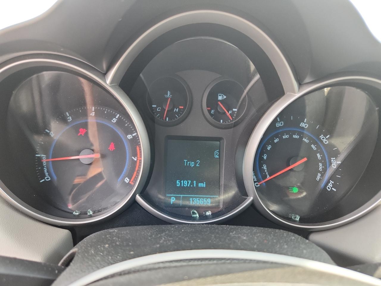 2011 Chevrolet Cruze Lt Красный vin: 1G1PE5S90B7259907