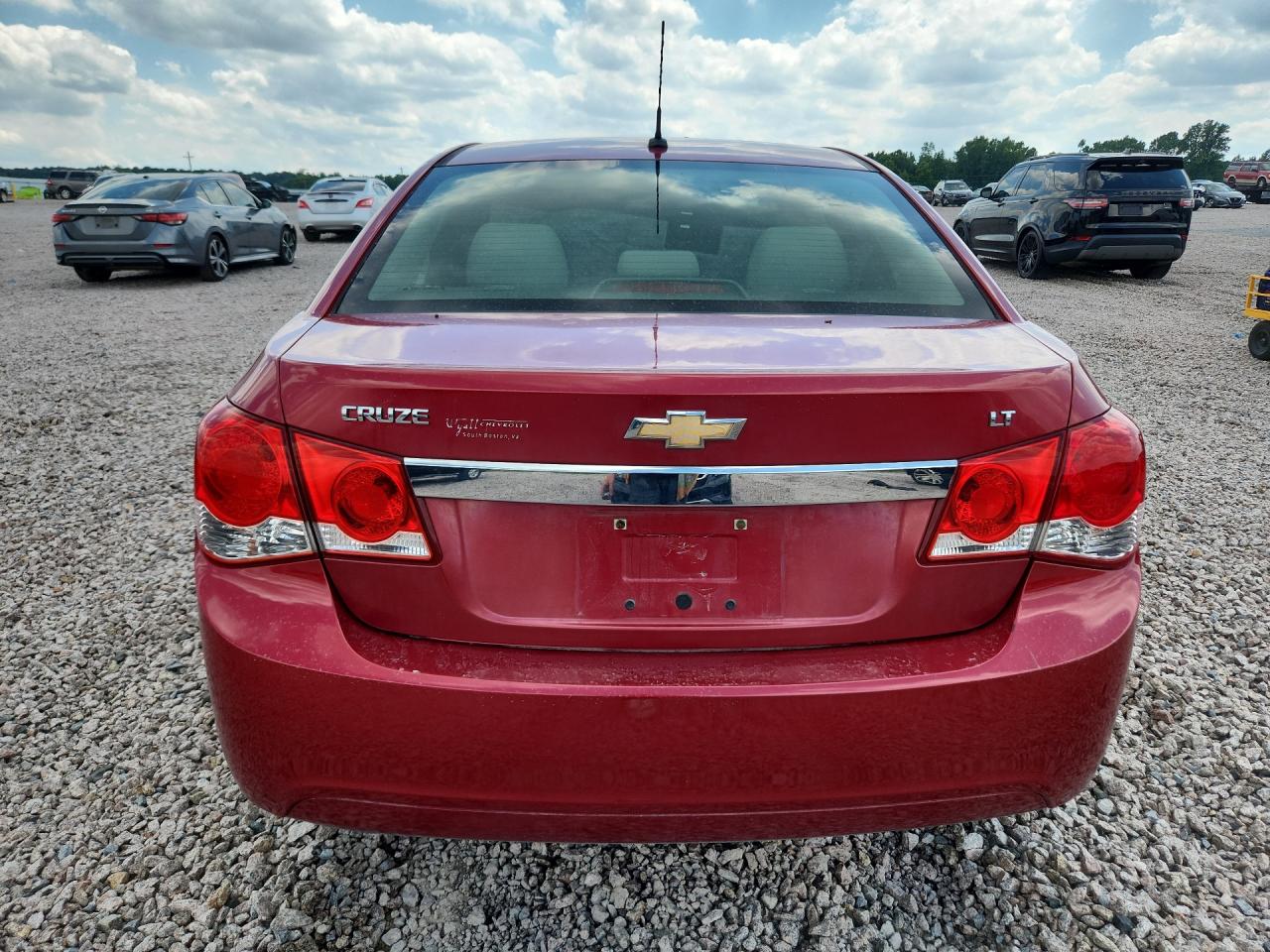 2011 Chevrolet Cruze Lt Красный vin: 1G1PE5S90B7259907