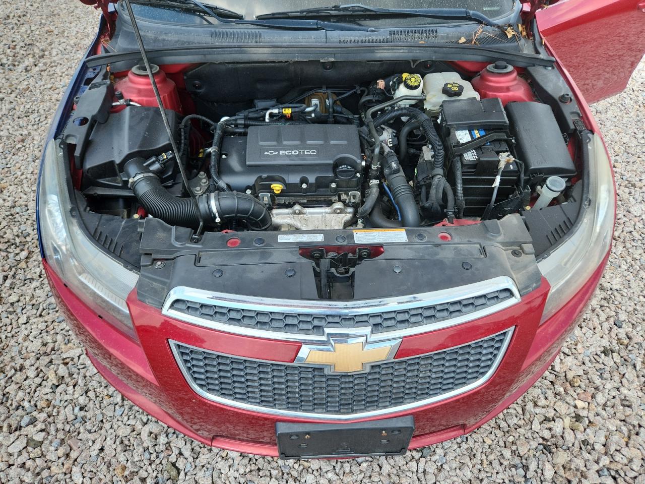 2011 Chevrolet Cruze Lt Красный vin: 1G1PE5S90B7259907