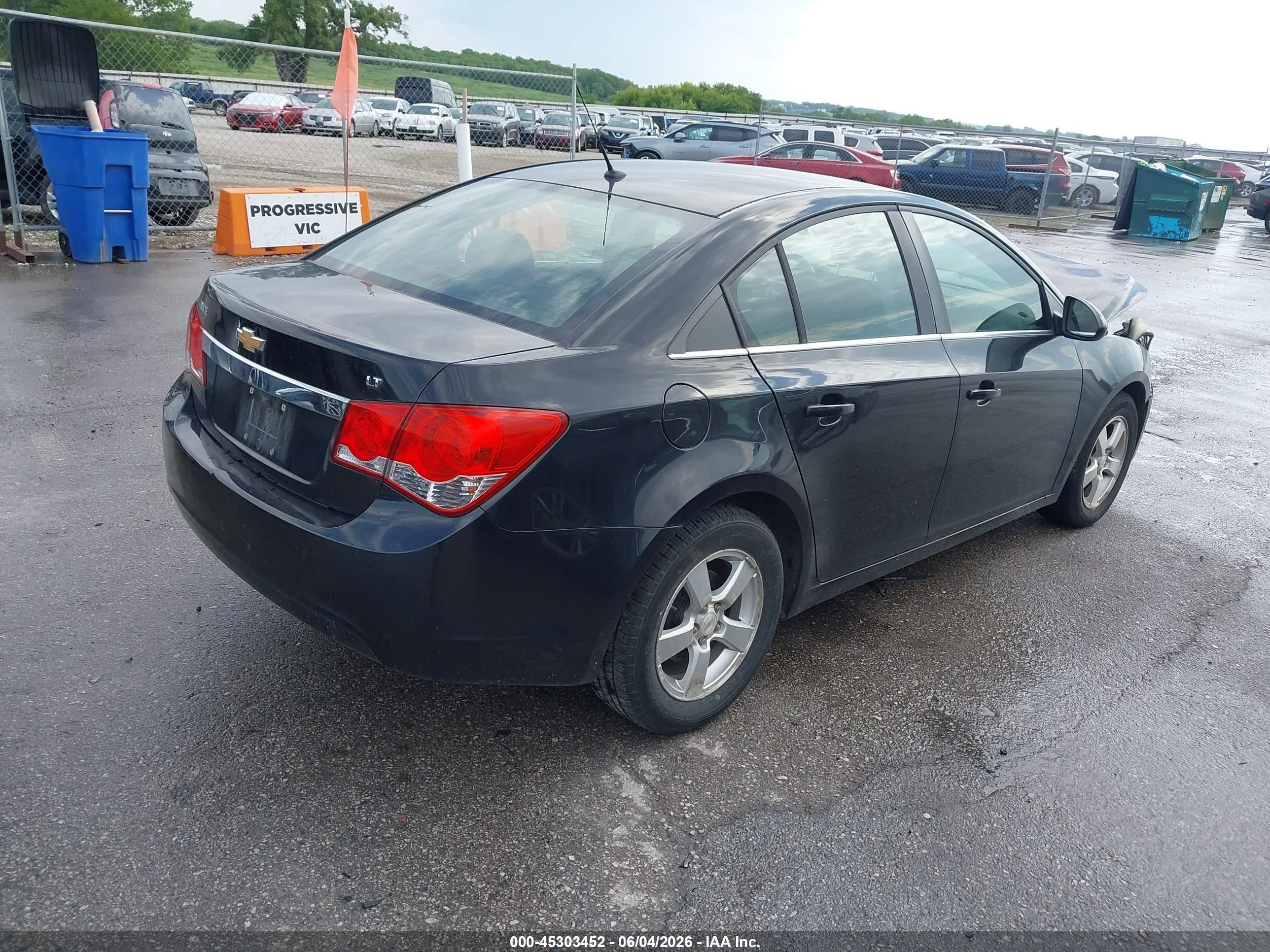 2011 Chevrolet Cruze Lt Beige vin: 1G1PE5S90B7290767