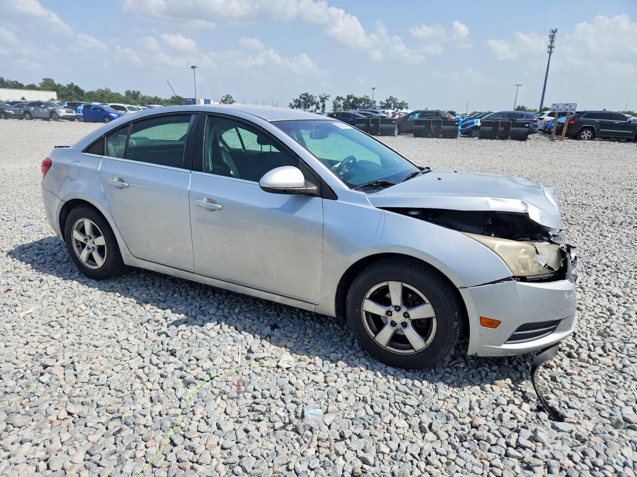 2011 Chevrolet Cruze Lt Silver vin: 1G1PE5S95B7249731