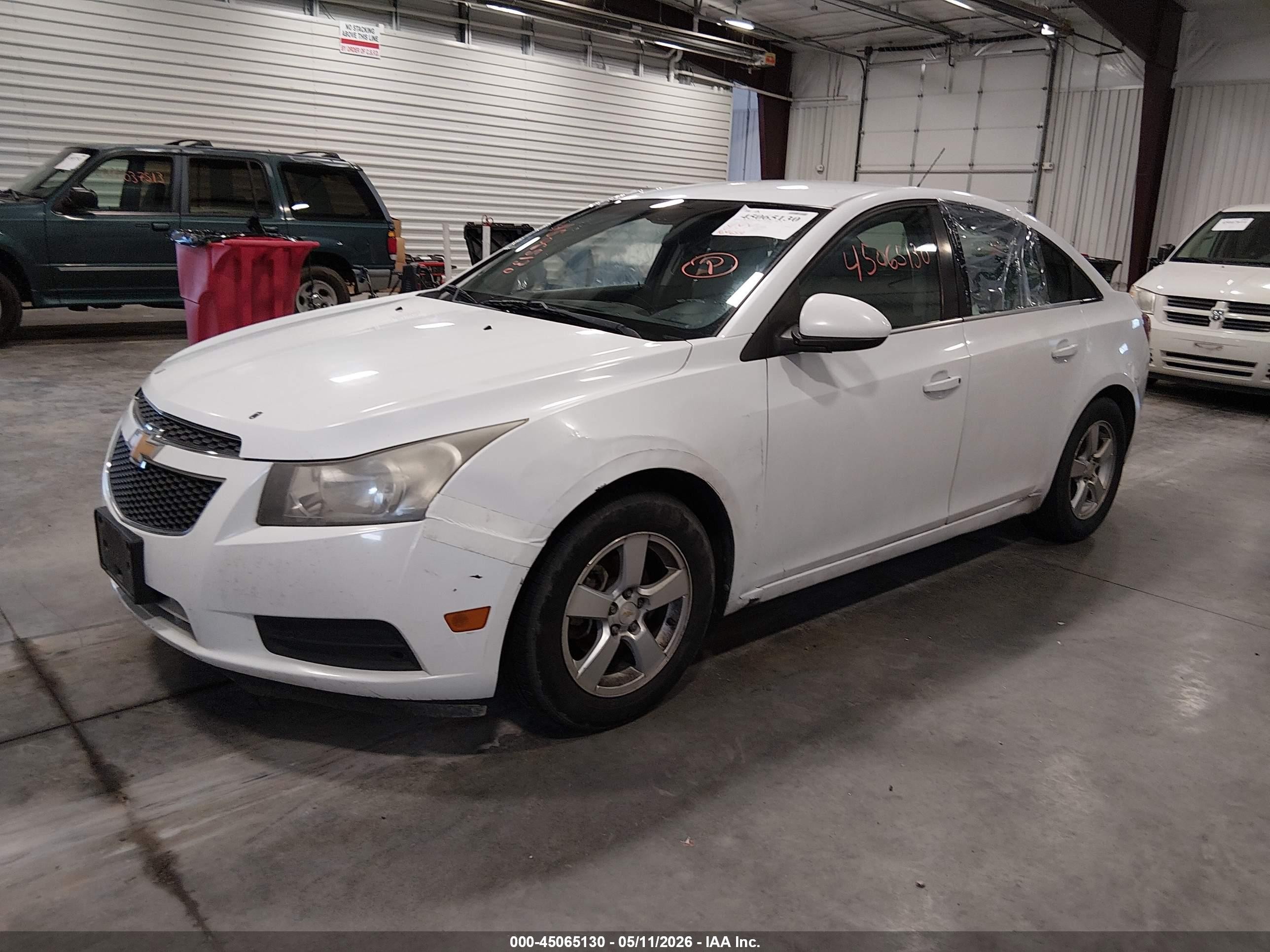 2011 Chevrolet Cruze Lt Белый vin: 1G1PE5S95B7250944