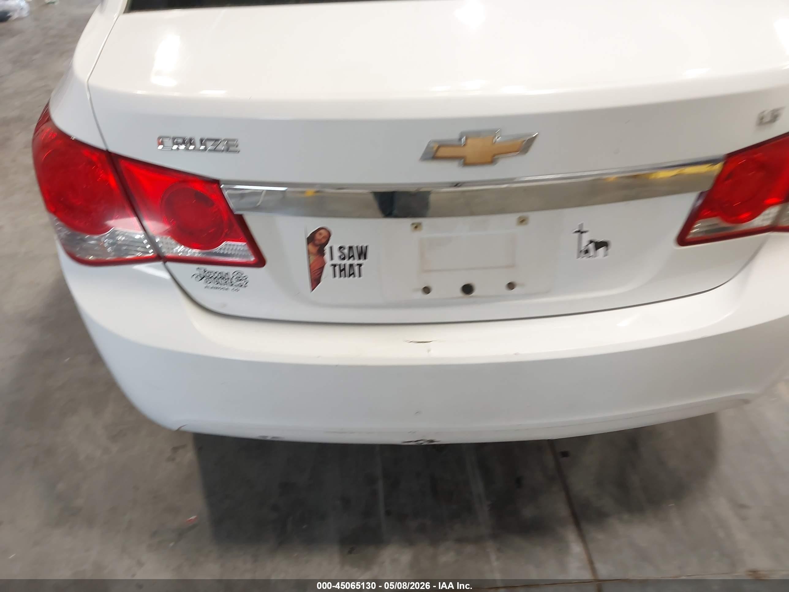 2011 Chevrolet Cruze Lt Белый vin: 1G1PE5S95B7250944
