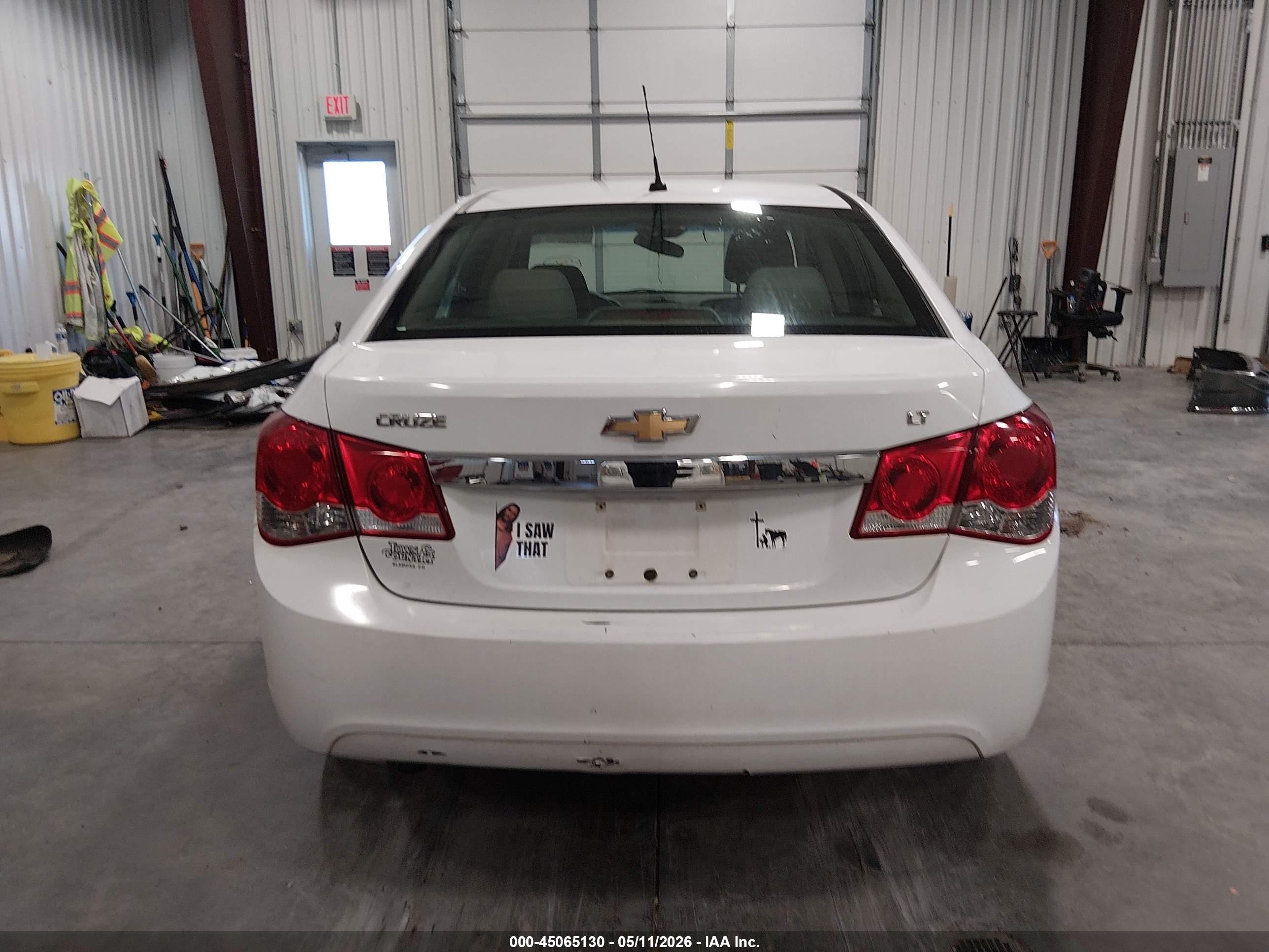 2011 Chevrolet Cruze Lt Белый vin: 1G1PE5S95B7250944
