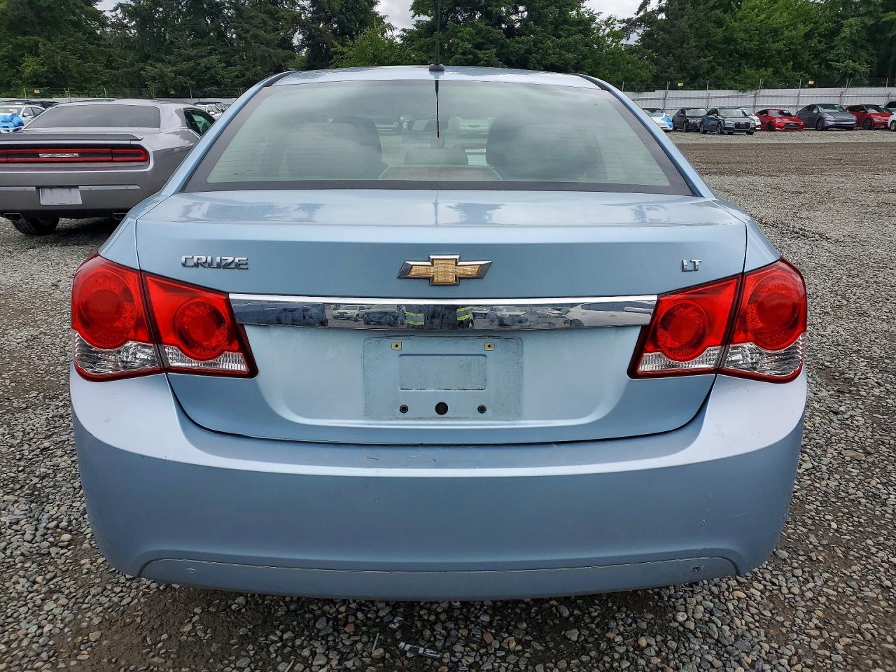 2011 Chevrolet Cruze Lt Teal vin: 1G1PE5S95B7259529