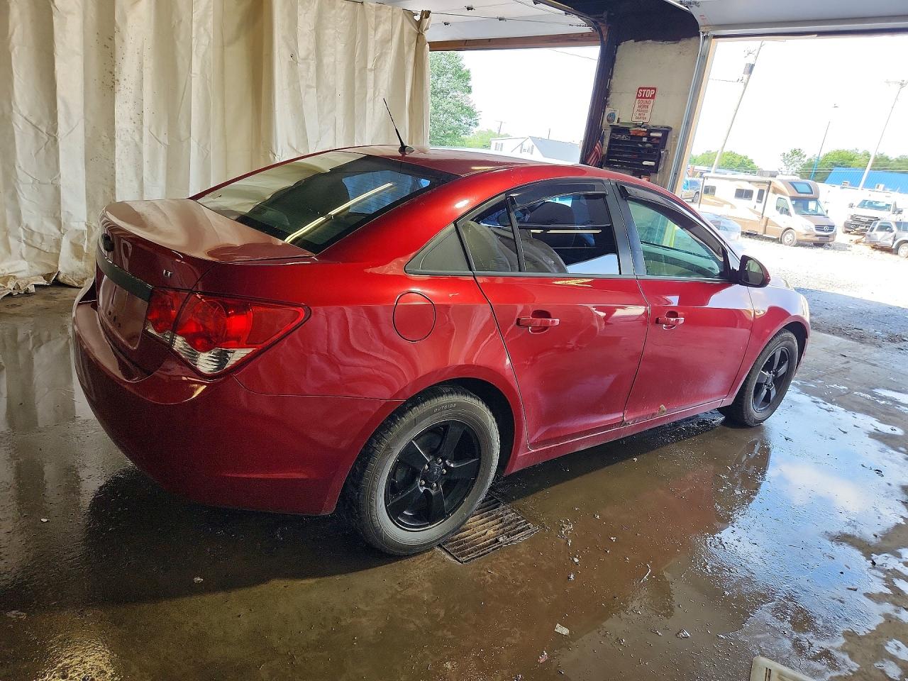 2011 Chevrolet Cruze Lt Red vin: 1G1PE5S98B7259038
