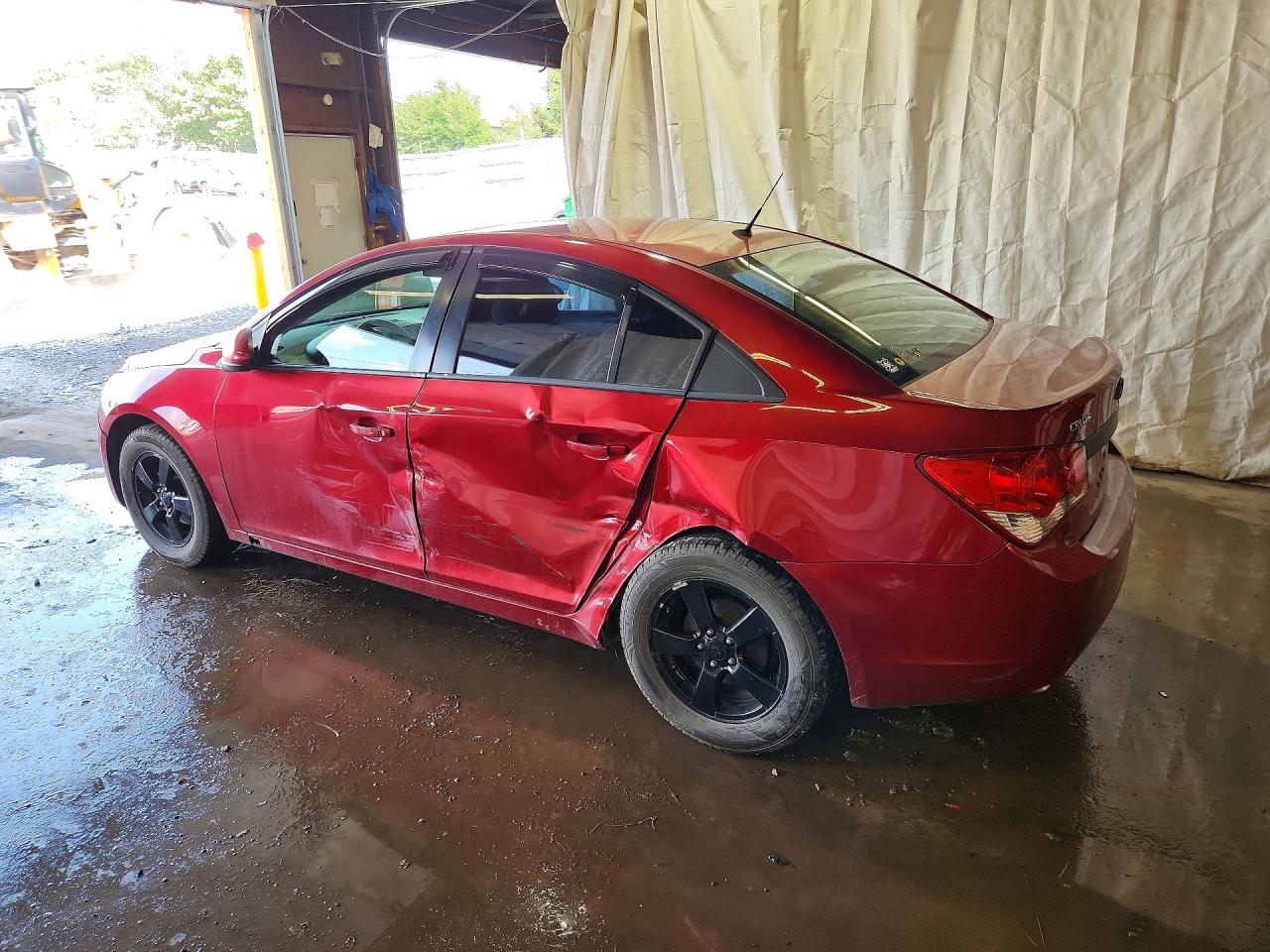 2011 Chevrolet Cruze Lt Red vin: 1G1PE5S98B7259038