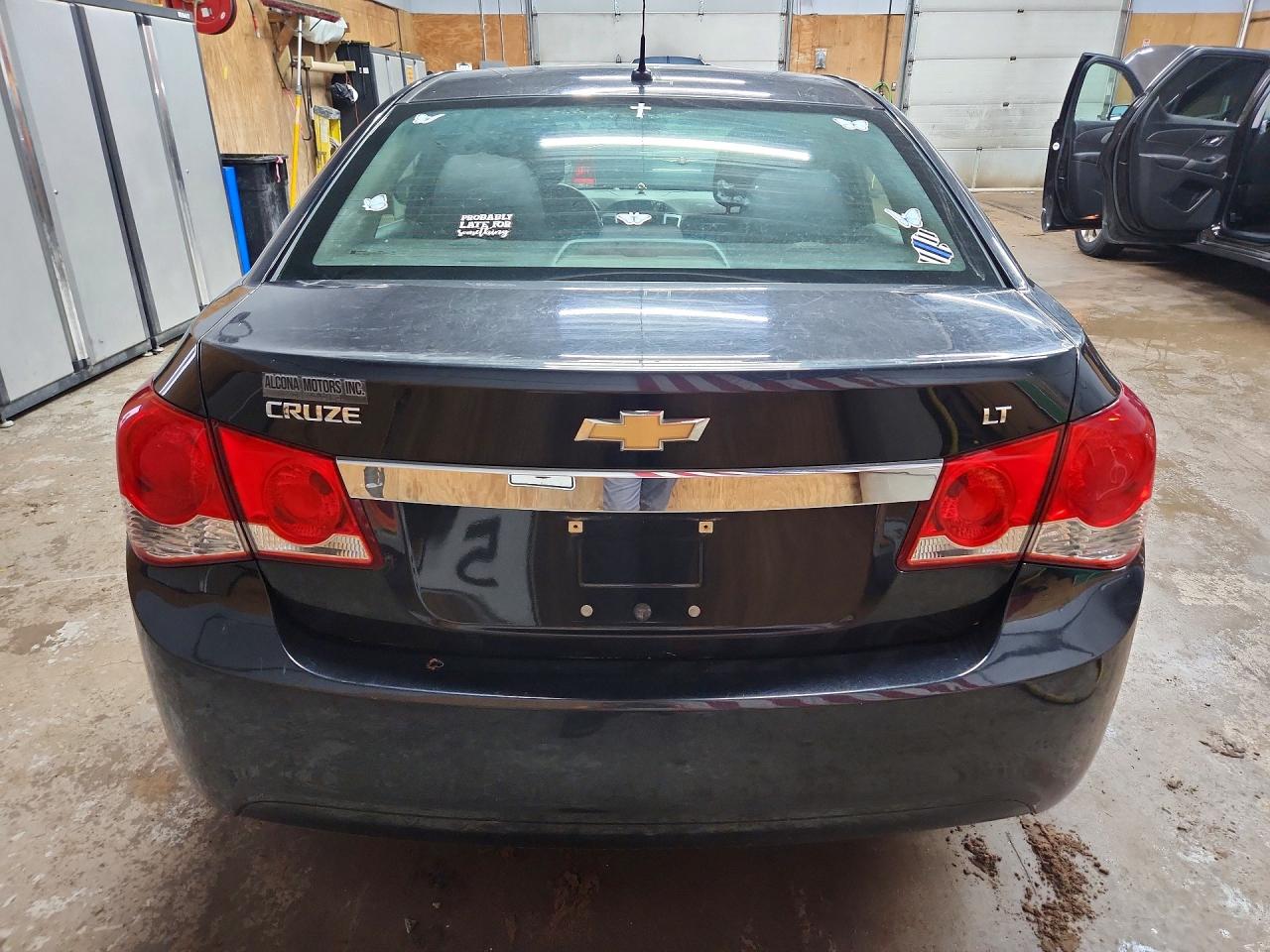 2011 Chevrolet Cruze Lt Black vin: 1G1PE5S99B7247013