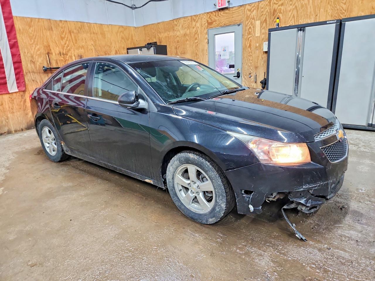 2011 Chevrolet Cruze Lt Black vin: 1G1PE5S99B7247013