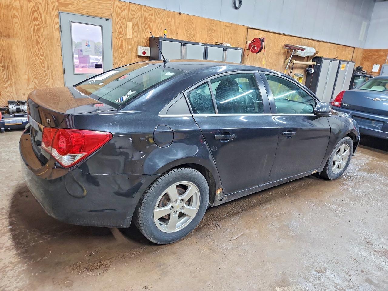 2011 Chevrolet Cruze Lt Black vin: 1G1PE5S99B7247013