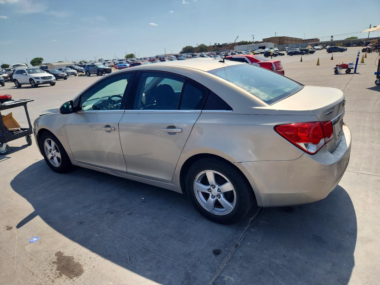 2011 Chevrolet Cruze Lt Beige vin: 1G1PE5S99B7257198