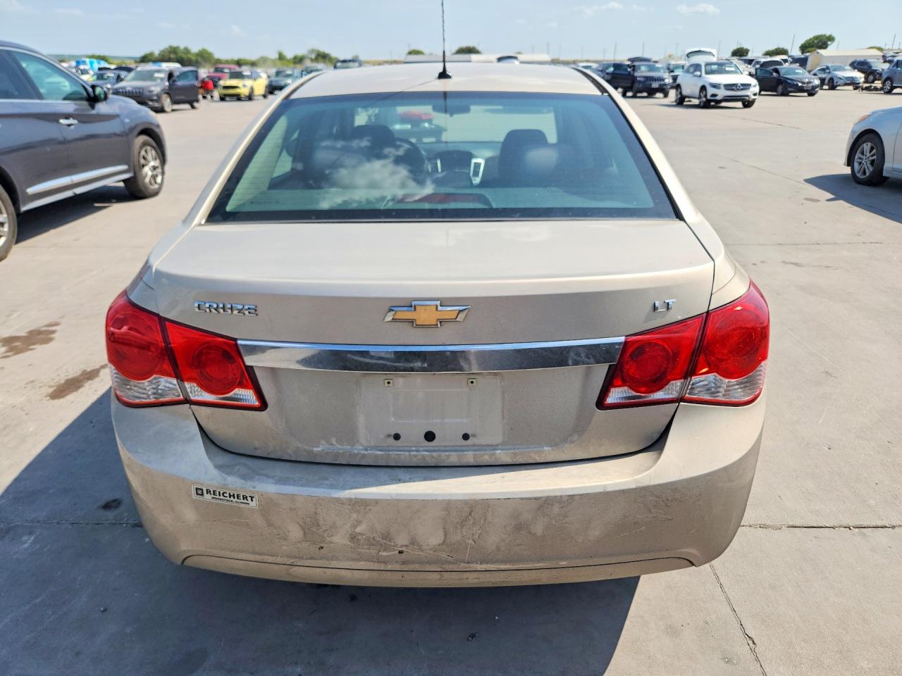 2011 Chevrolet Cruze Lt Beige vin: 1G1PE5S99B7257198