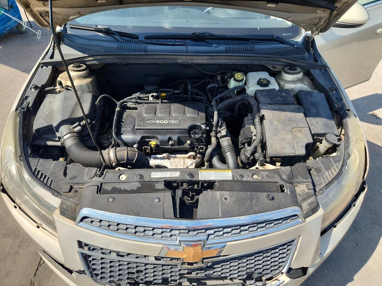 2011 Chevrolet Cruze Lt Beige vin: 1G1PE5S99B7257198