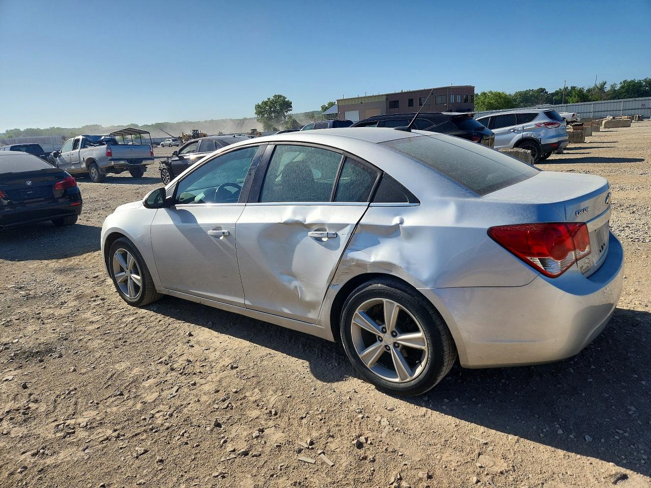 2013 Chevrolet Cruze Lt Silver vin: 1G1PE5SB0D7184969