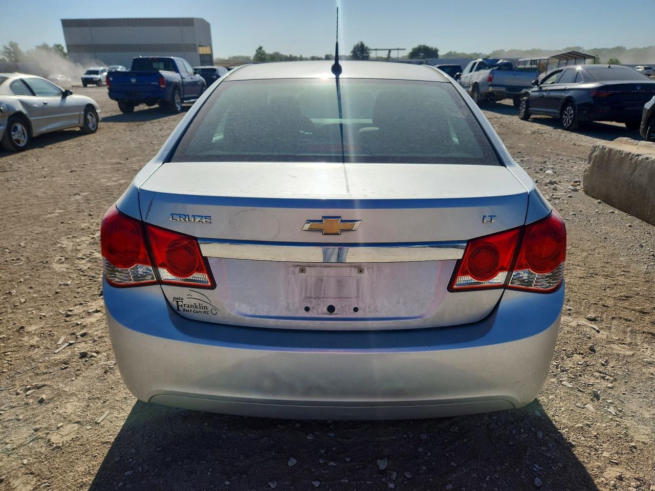 2013 Chevrolet Cruze Lt Silver vin: 1G1PE5SB0D7184969