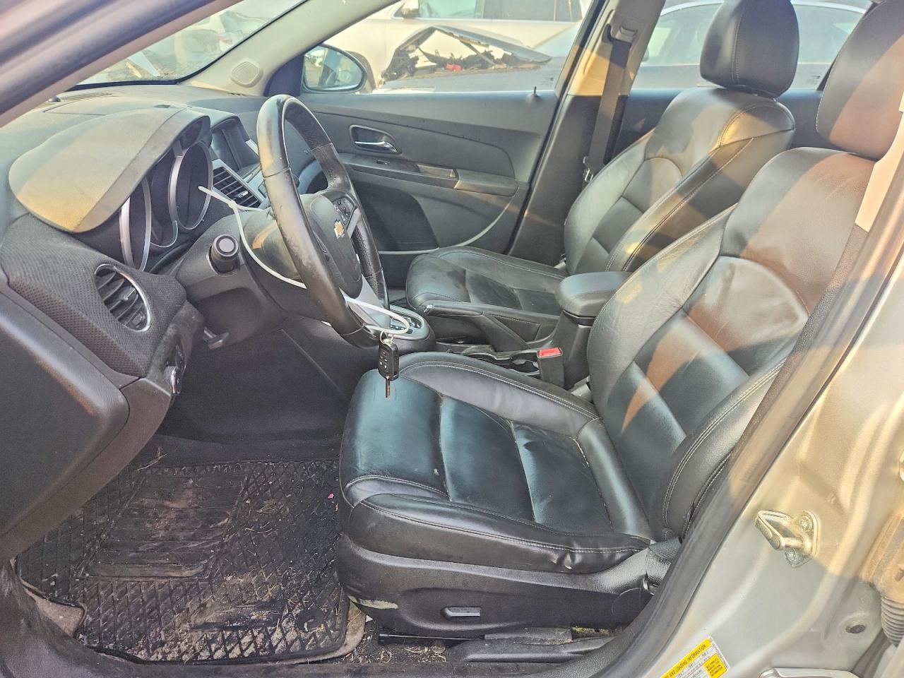 2013 Chevrolet Cruze Lt Silver vin: 1G1PE5SB0D7288040