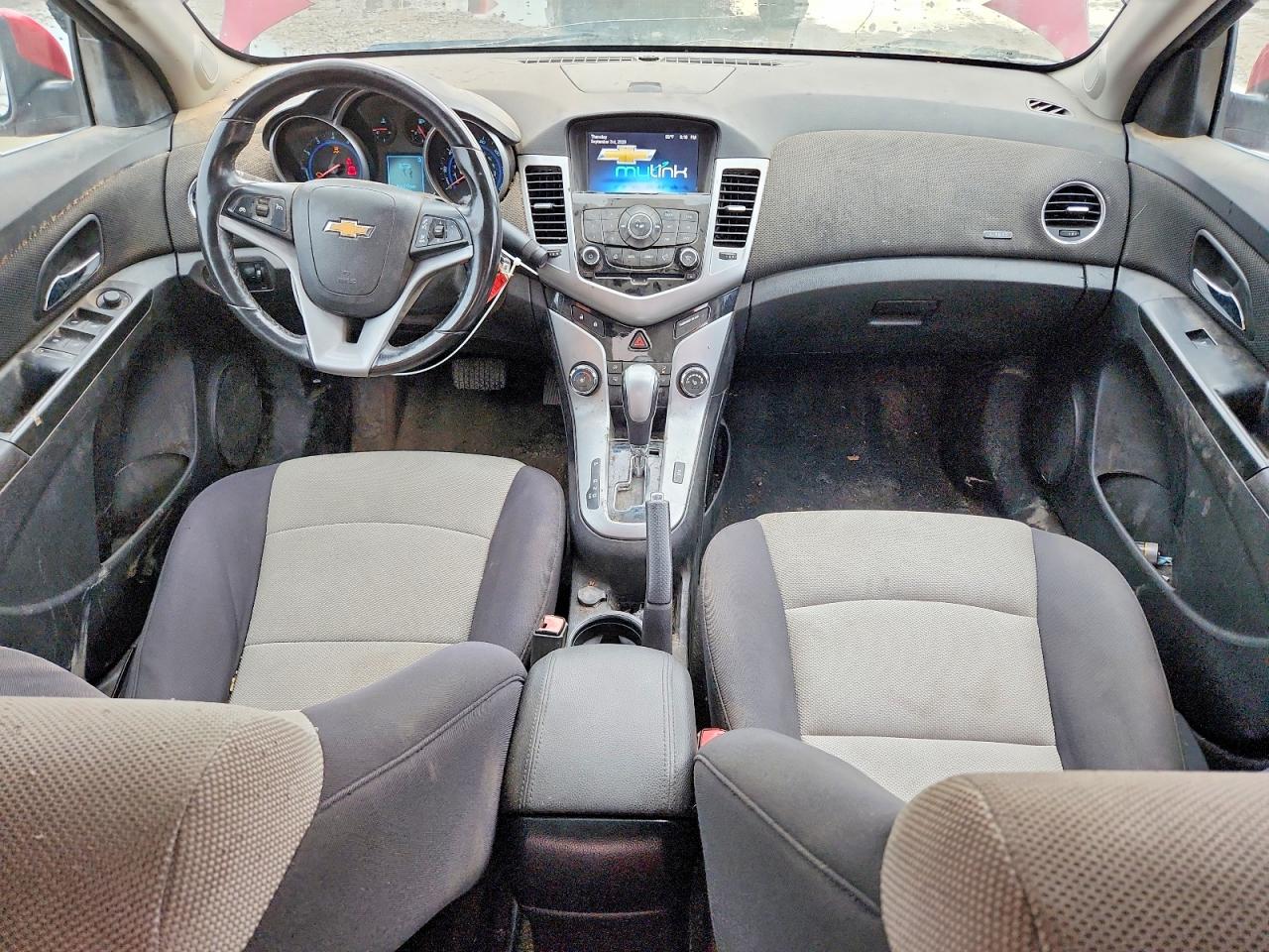 2014 Chevrolet Cruze Lt Burgundy vin: 1G1PE5SB0E7106399