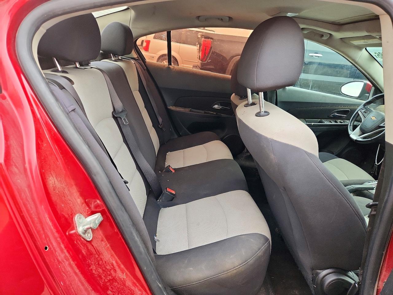 2014 Chevrolet Cruze Lt Burgundy vin: 1G1PE5SB0E7106399